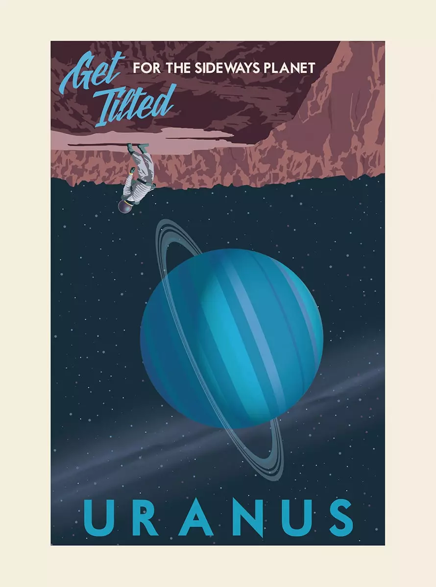 Uranus ifølge Vacation Guide to the Solar System