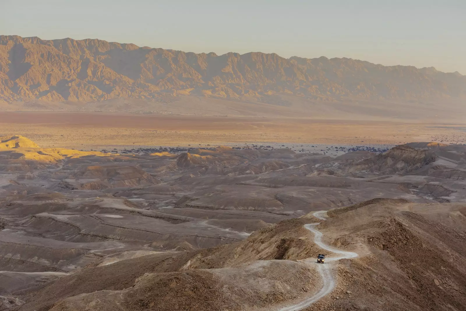 Jeep ride through the desert.