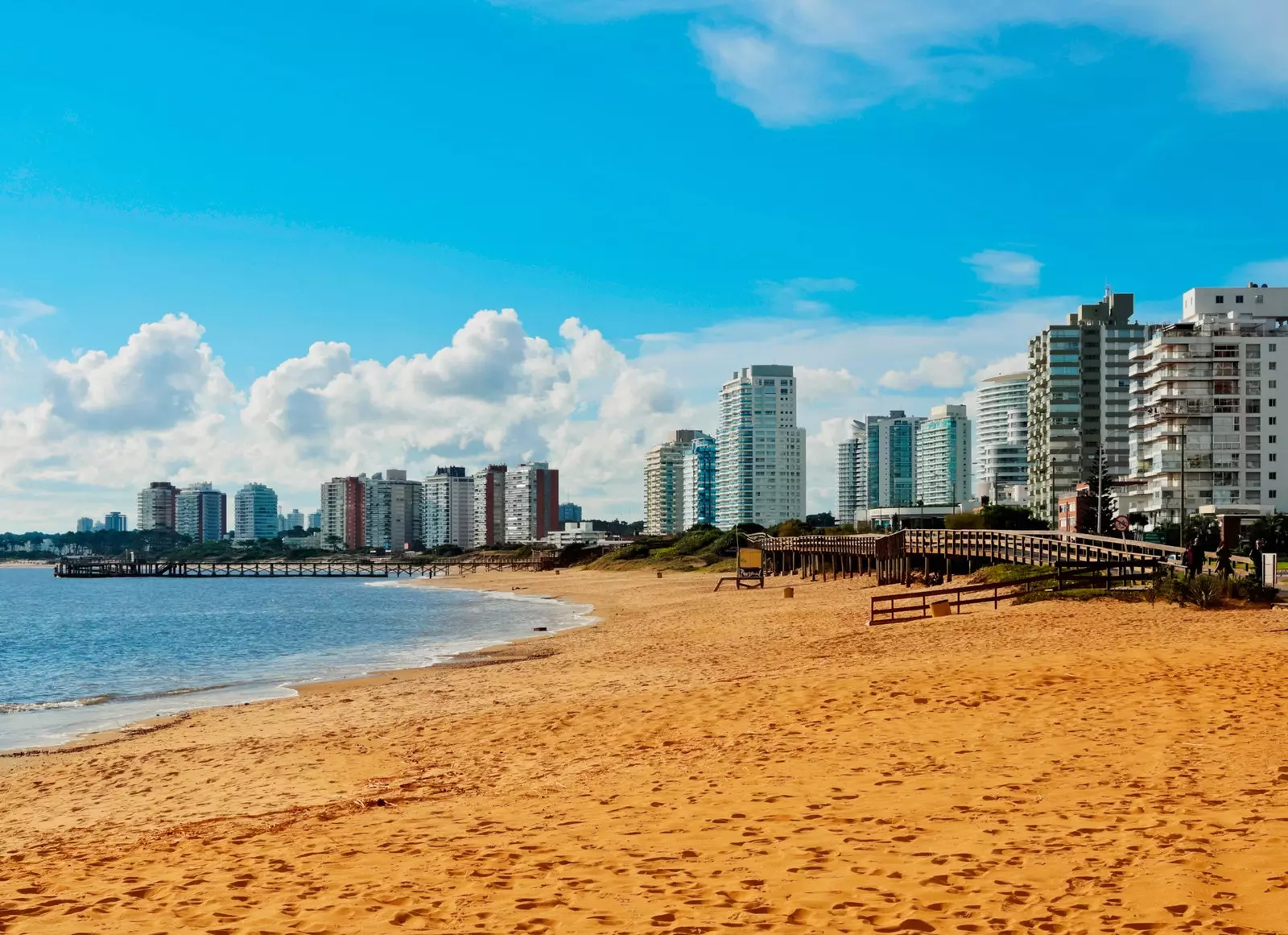 Punta del Este is compared to the great European resorts