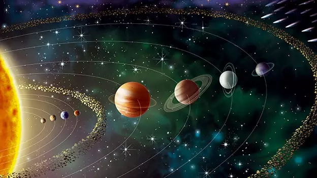 Hoe vijf planeten (met het blote oog) in één nacht te zien