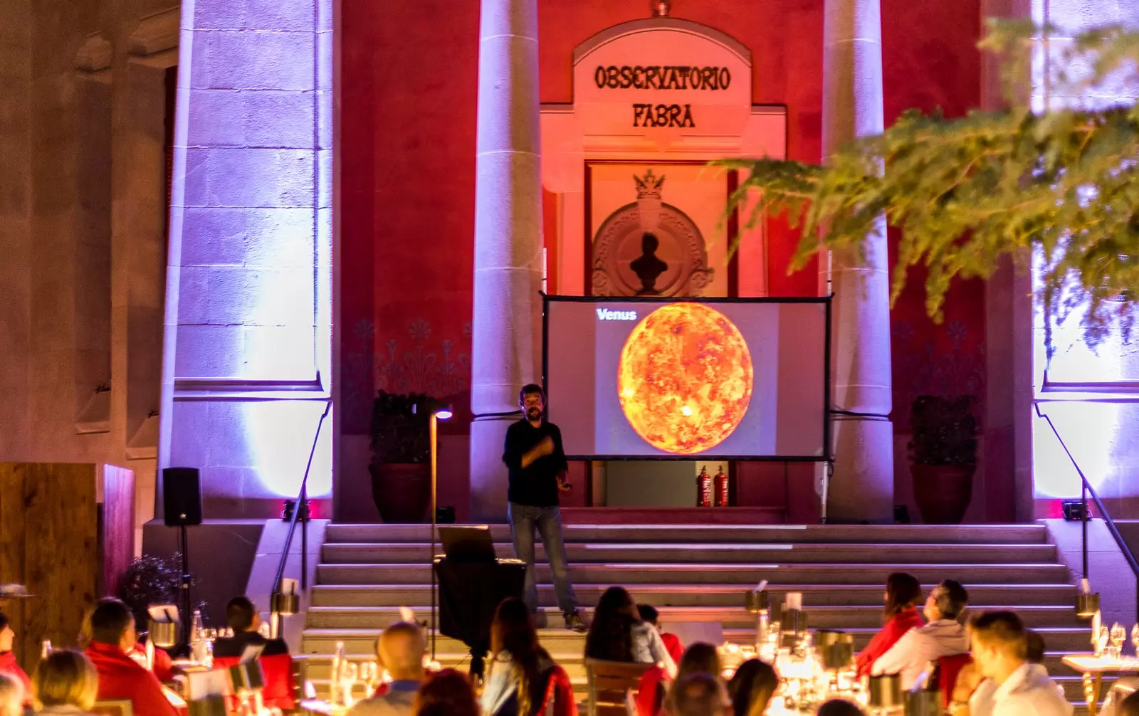 The magic of dining at the Fabra Observatory under the Barcelona sky