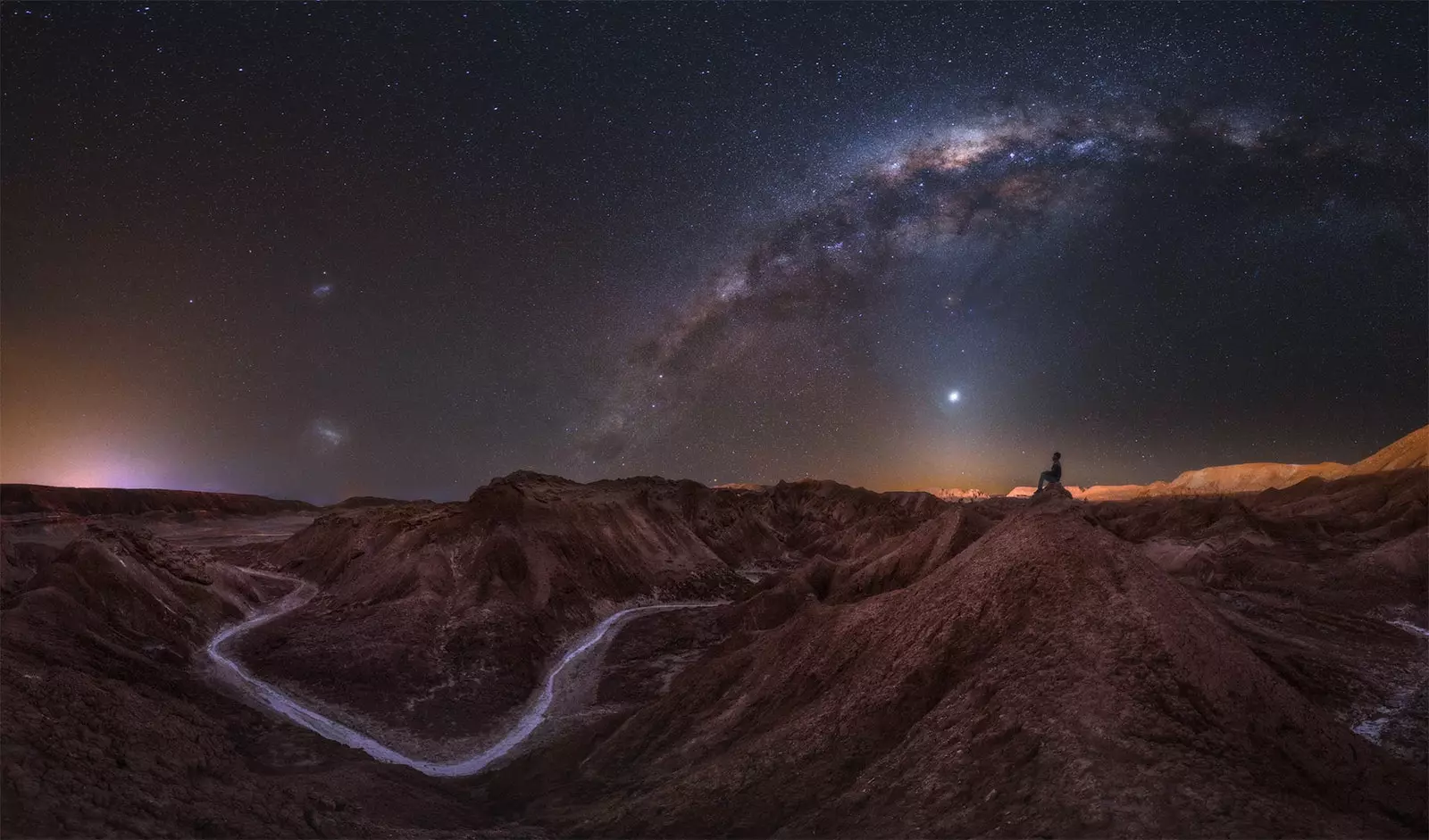 A kép San Pedro de Atacama Chile sivatagában készült