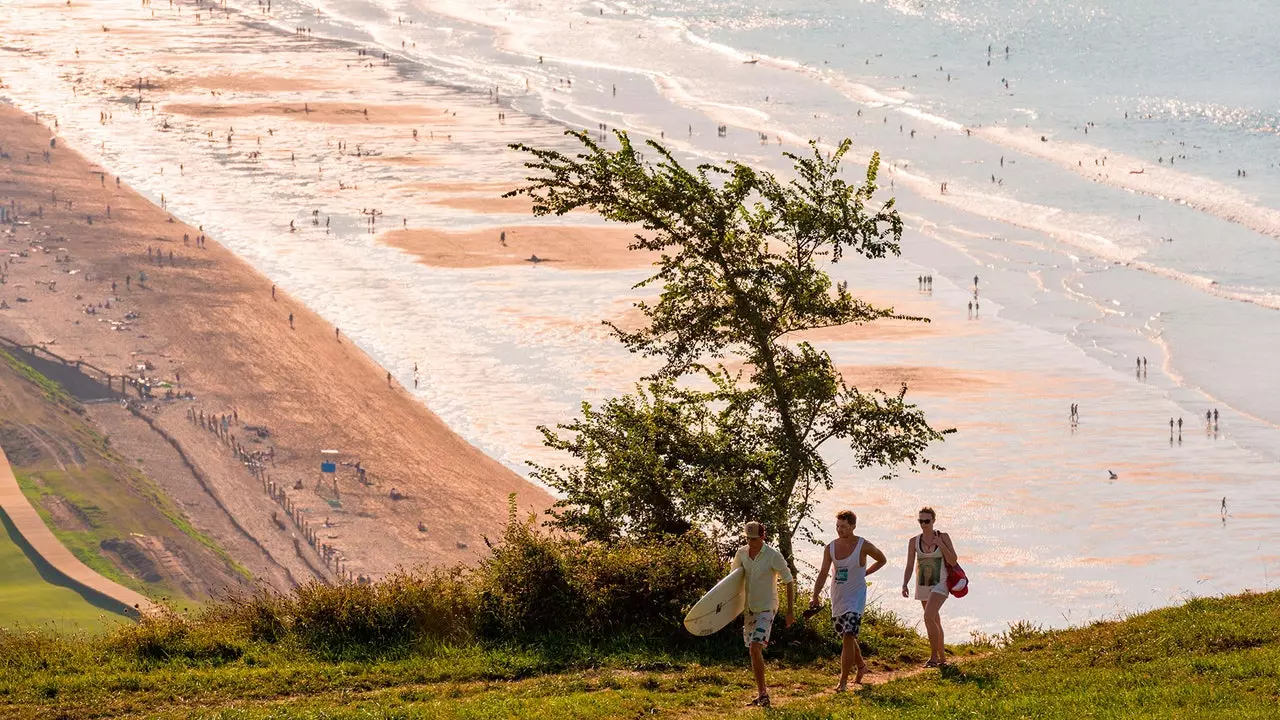 Tá an samhradh foirfe i Zarautz