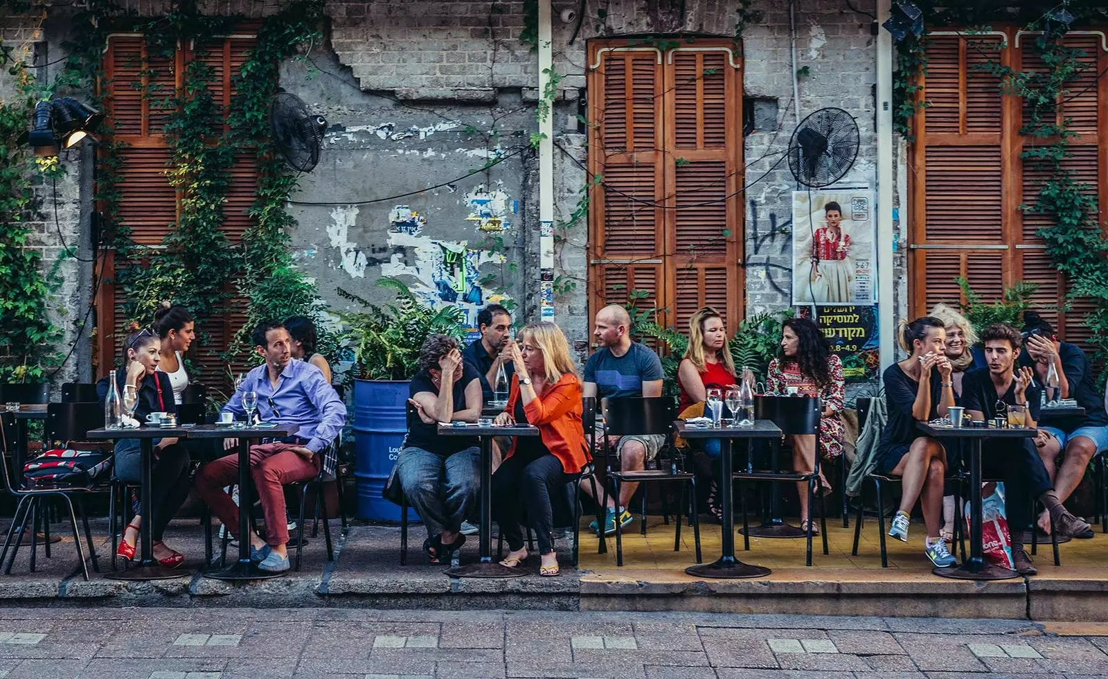 Les rues de Tel-Aviv sont pleines de vie