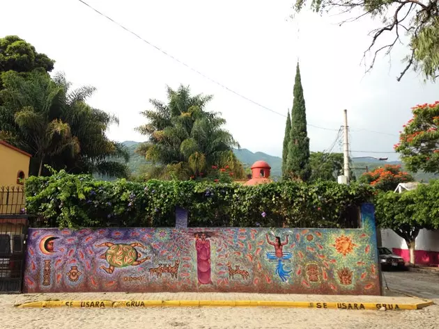 Mitaa ya mural ya Ajijic