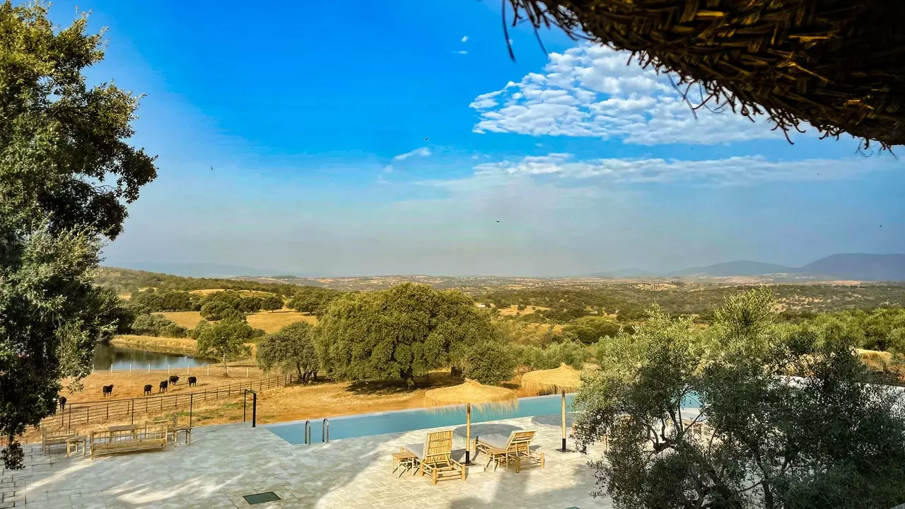 Habitat Cigüeña Negra, farma s ruralnim hotelom za opuštanje u Sierra de Gata