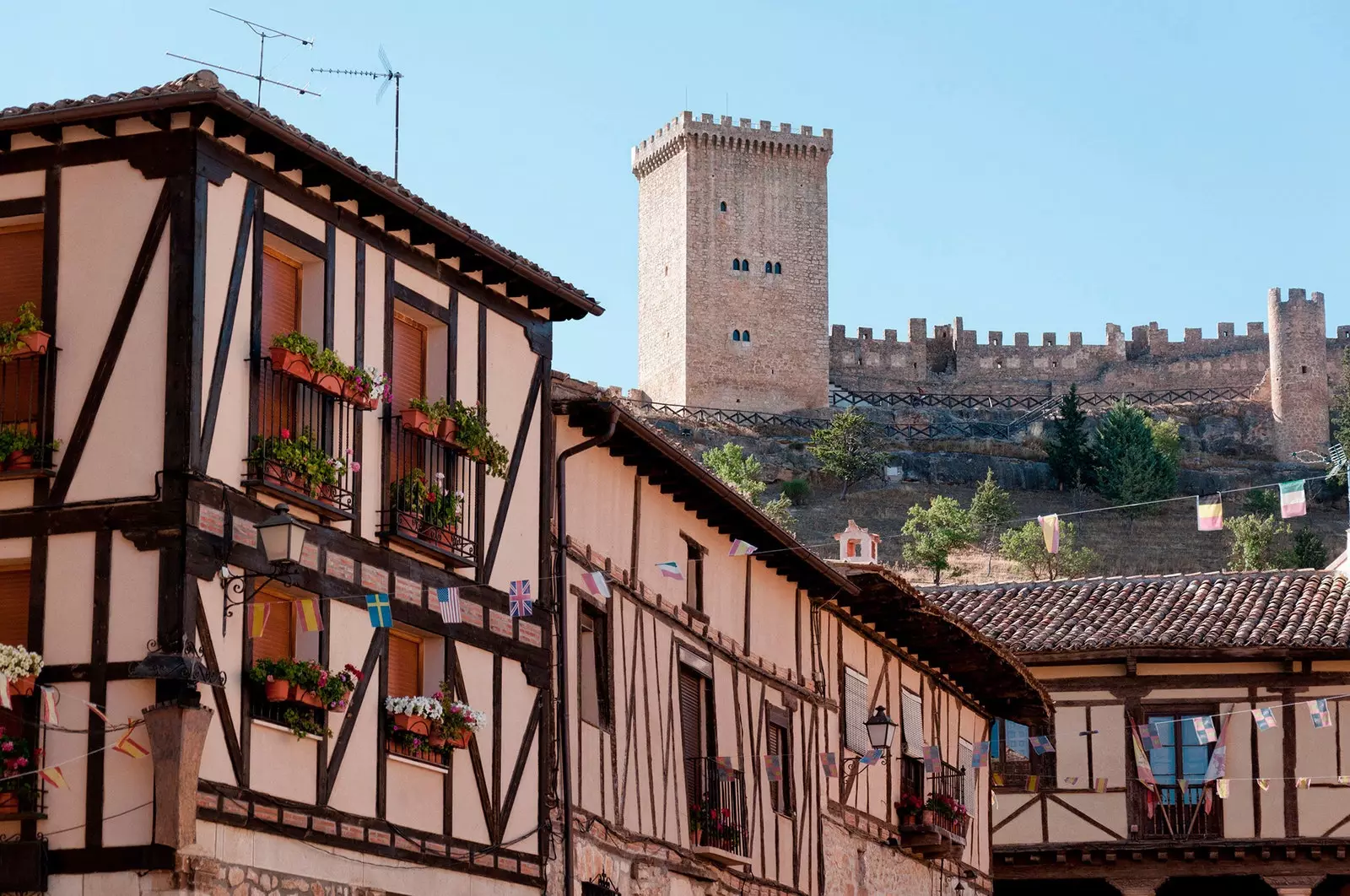 Peñaranda de Duero v Burgosu