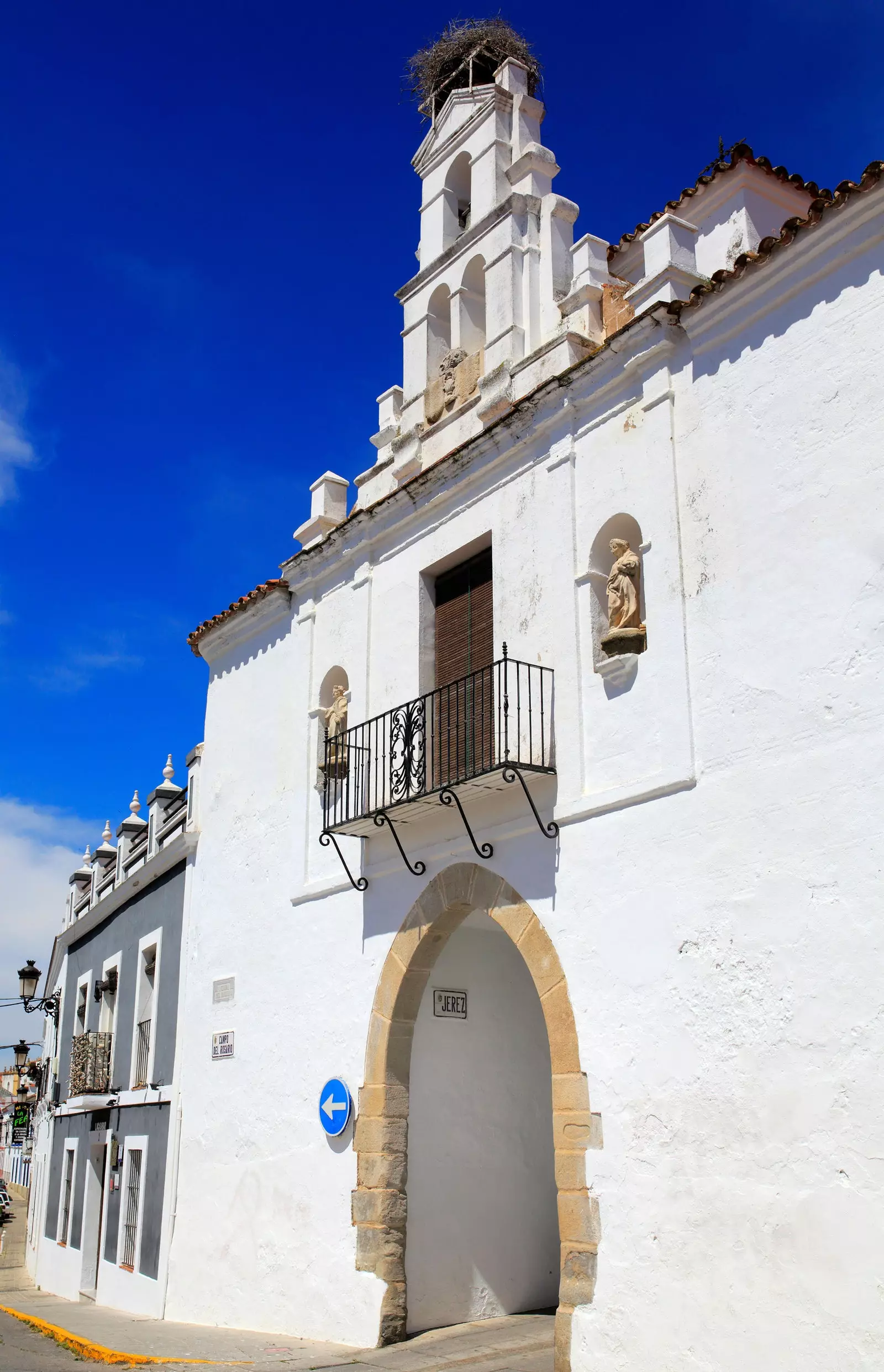 Zafra, hech qachon Plaza Mayor bo'lmagan Ekstremadura shahri