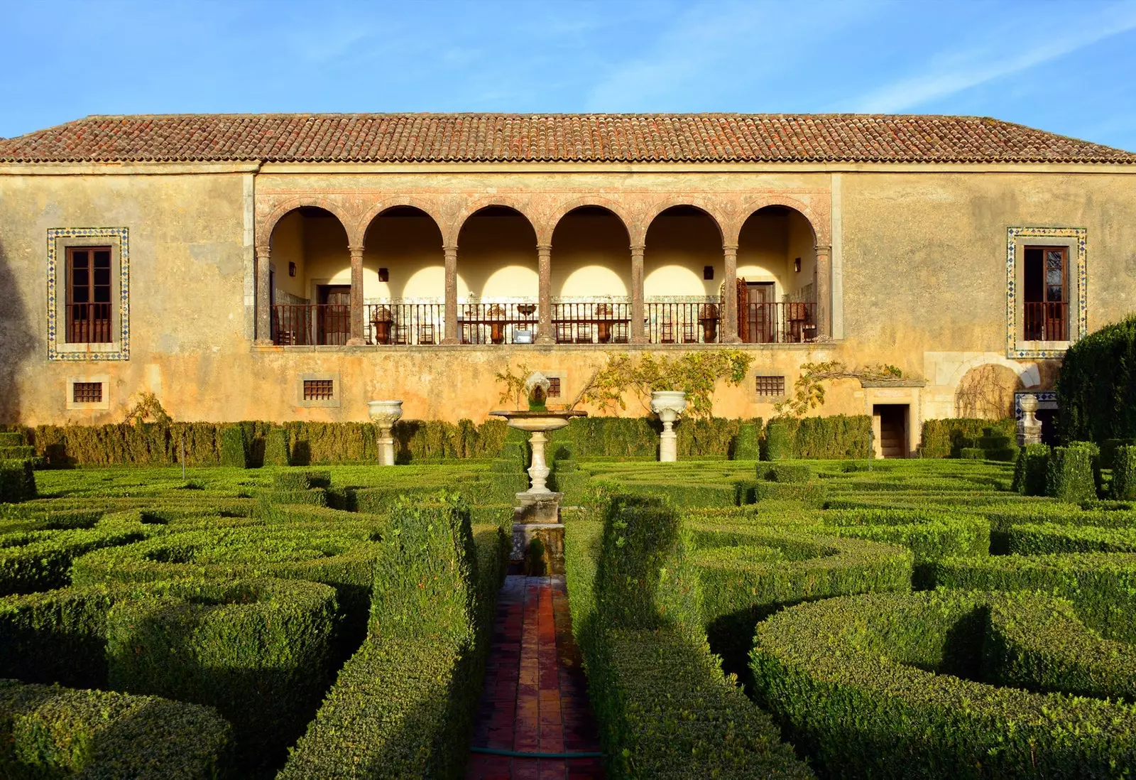 Quinta da Bacalhoa'nın bahçeleri