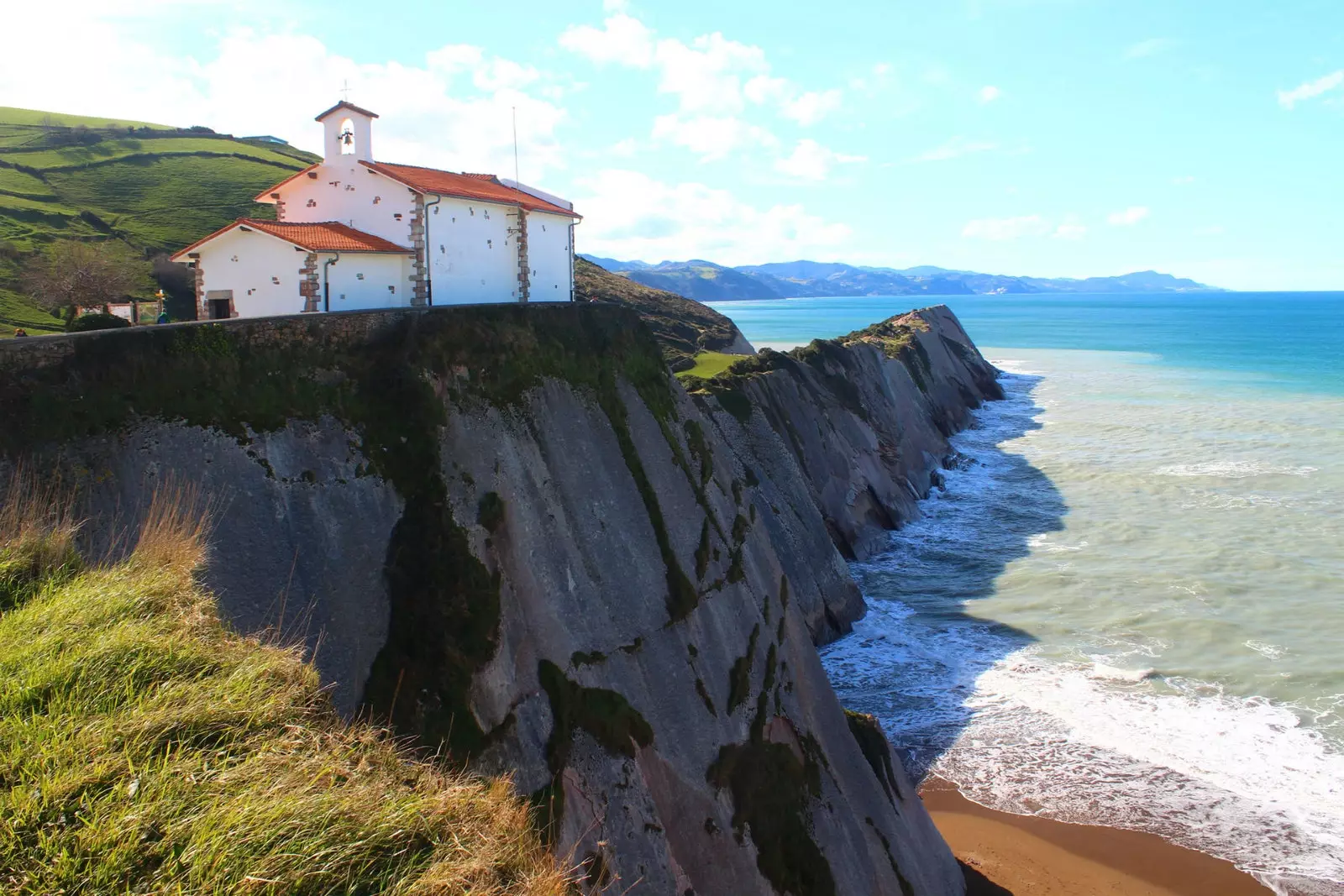 Hermitage vu San Telmo zu Zumaia.