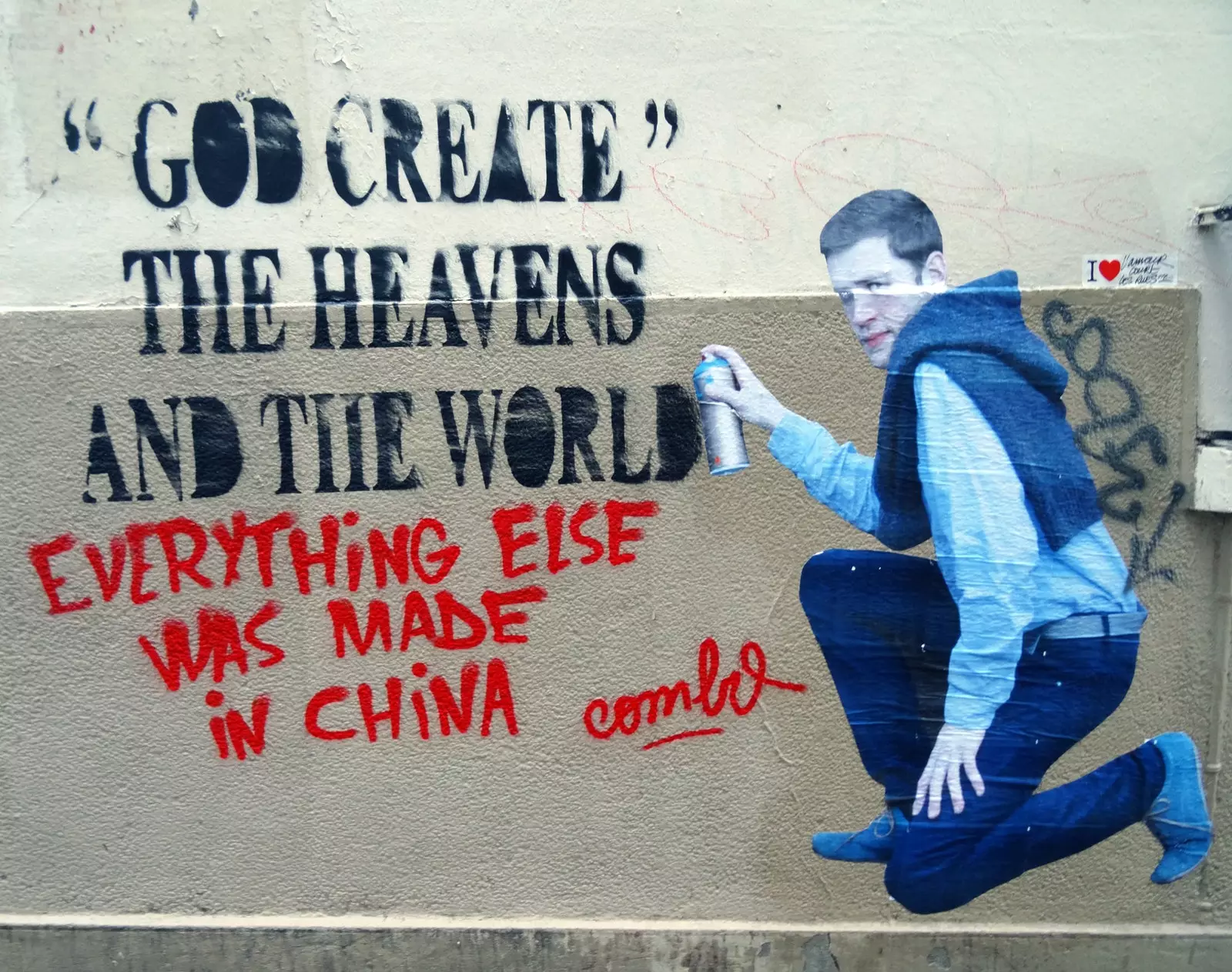 Graffiti „Made in God“