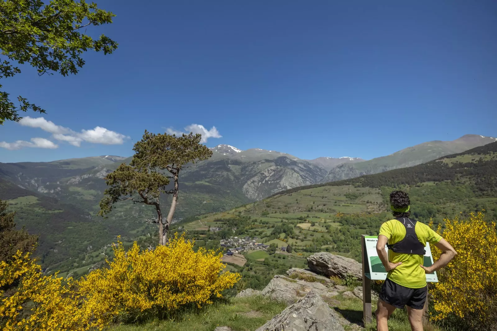 Vyhliadka Pla dErola v Ribes de Freser.