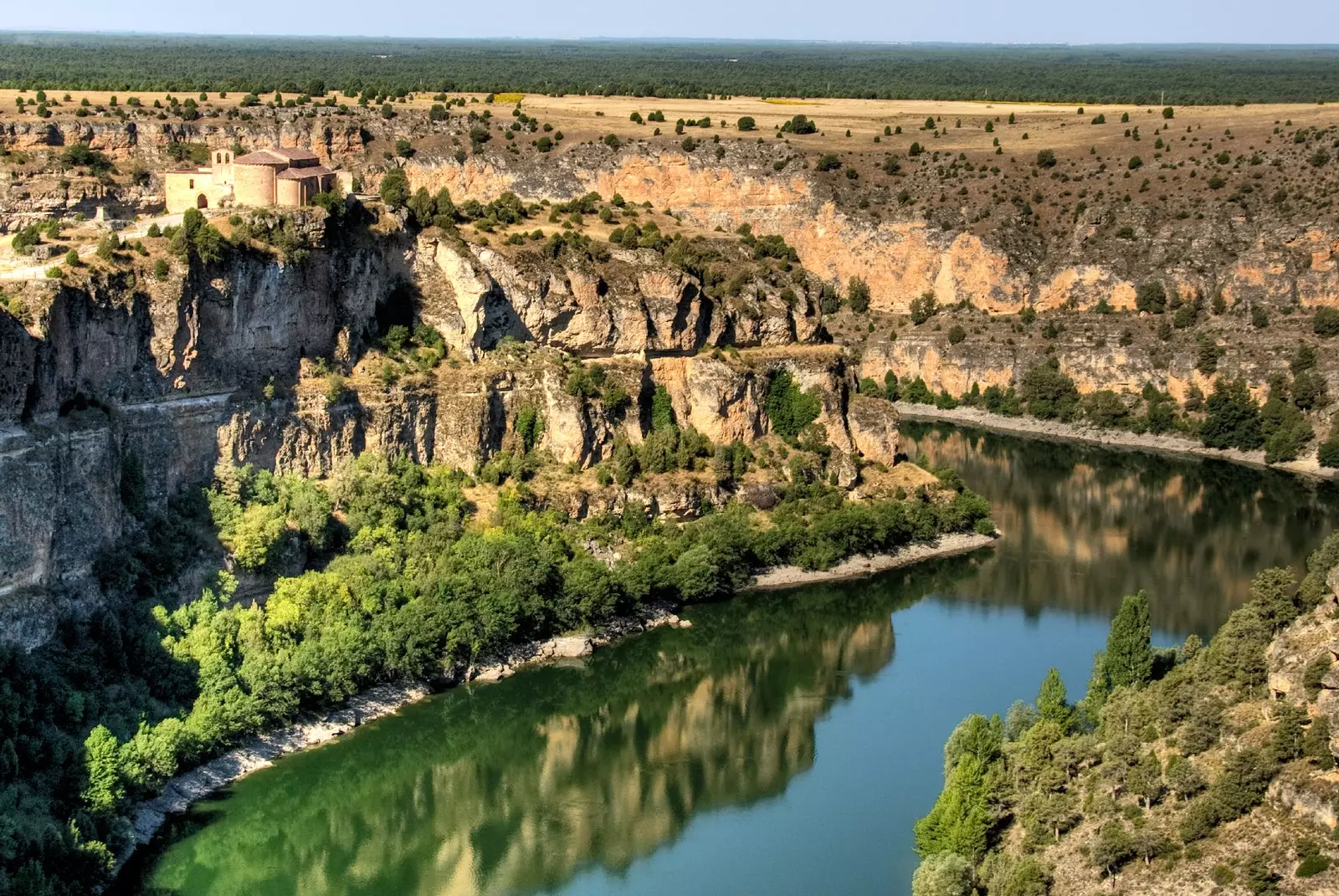 Sikkels van de Duratón-rivier