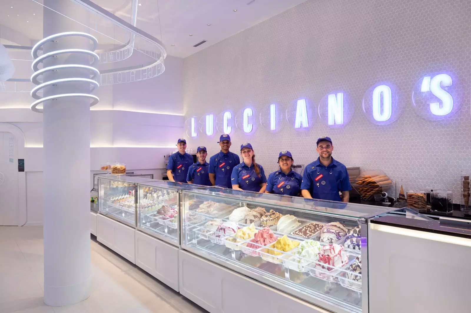 It's not a spaceship, it's the new Argentine ice cream parlor in Barcelona