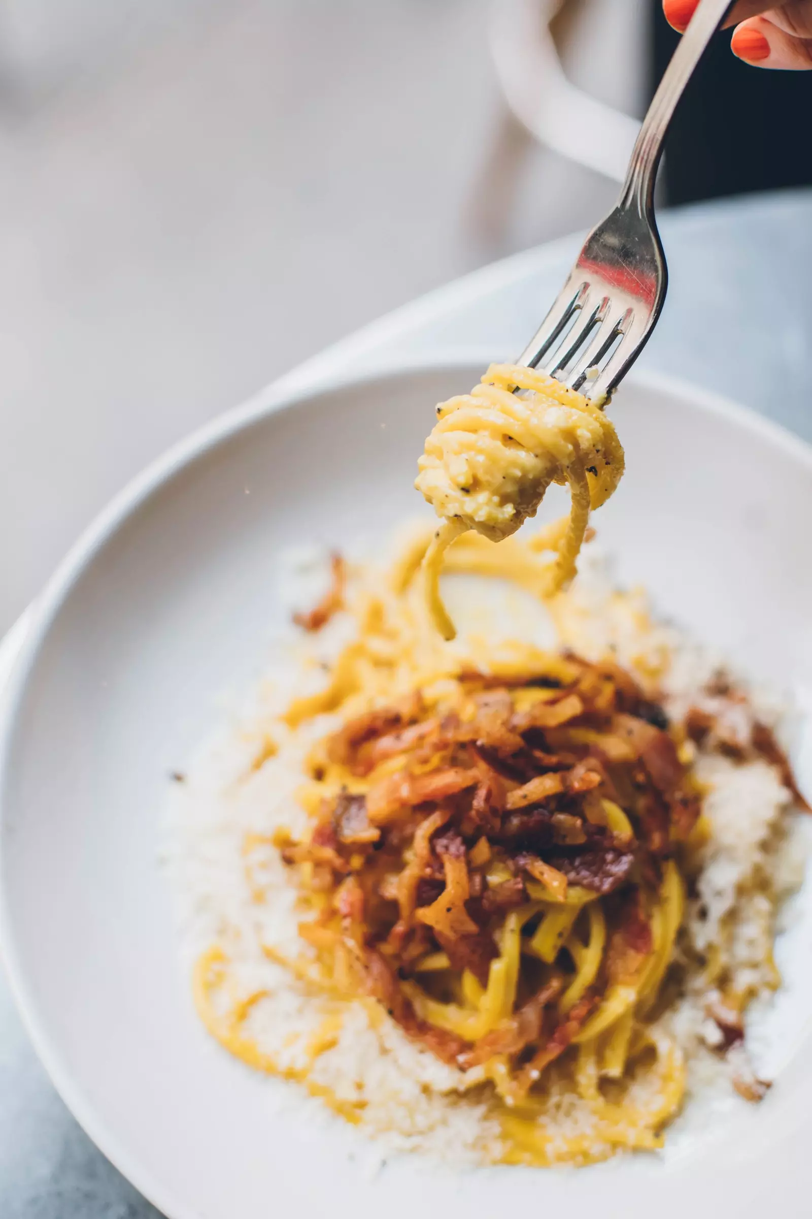 La seva carbonara és un altre dels xits de la carta.