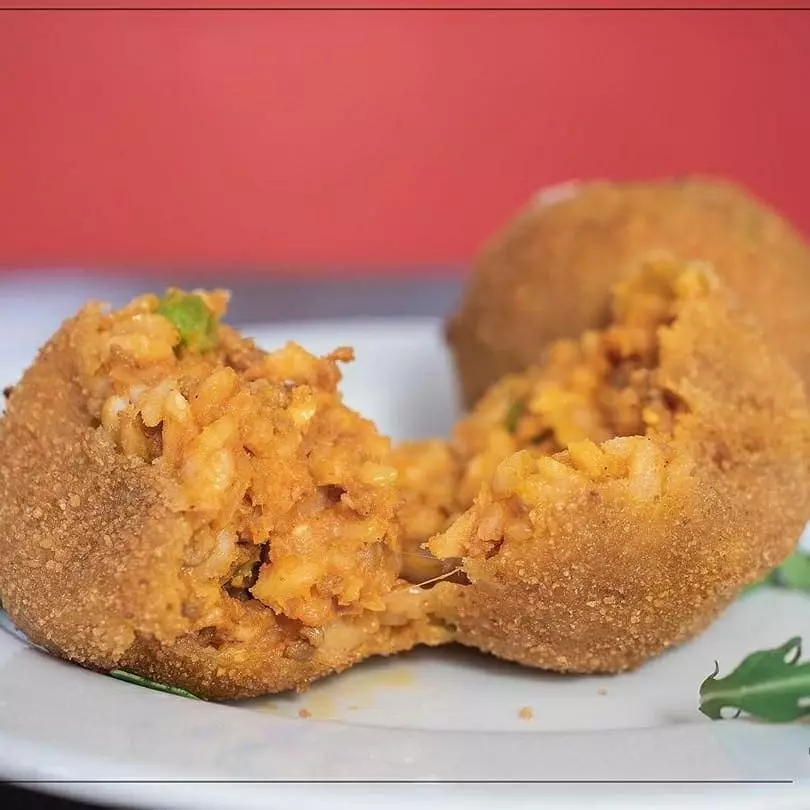 Arancino de la Fornería Ballaro