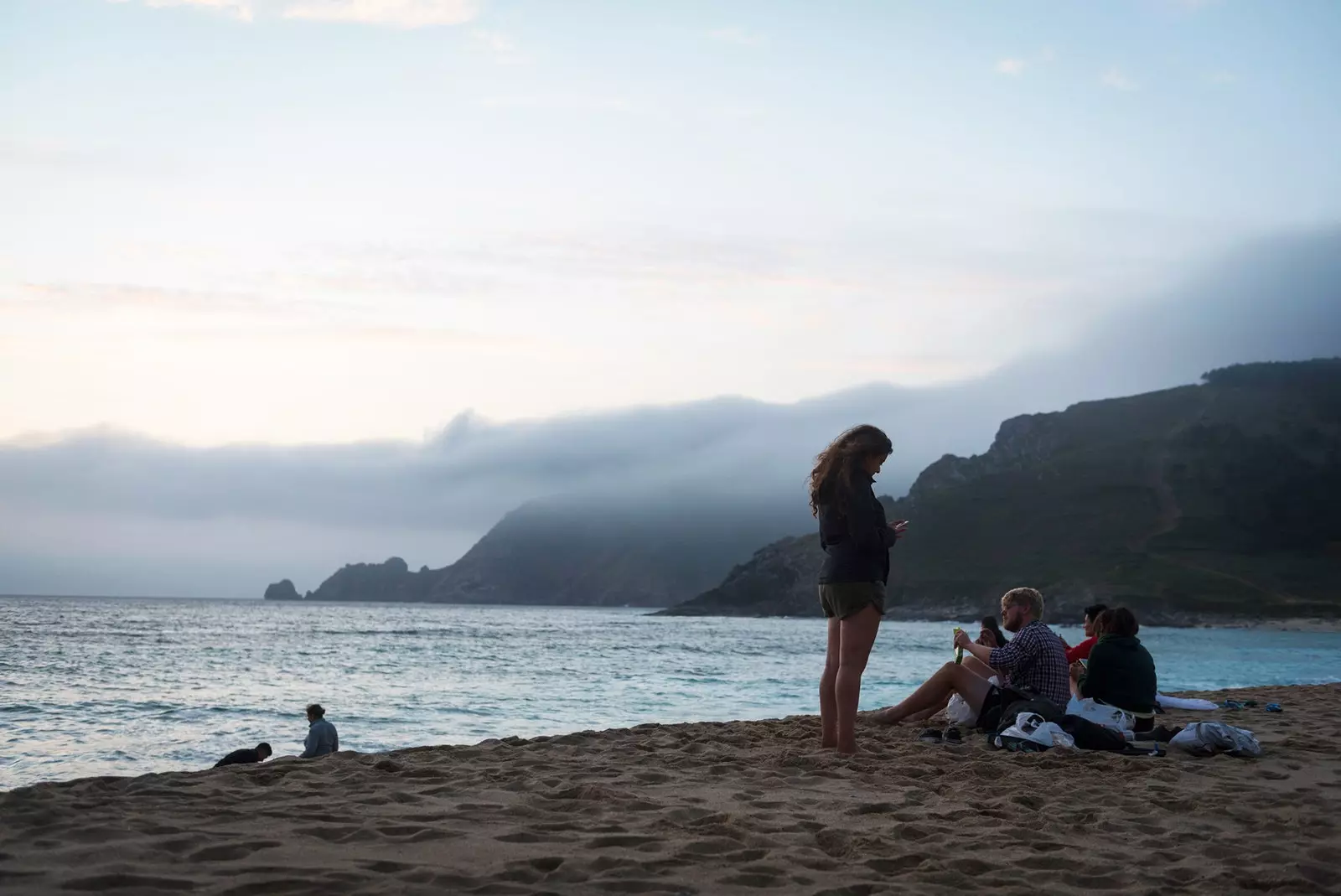 Praia do Mar de Fora дар Финистерре