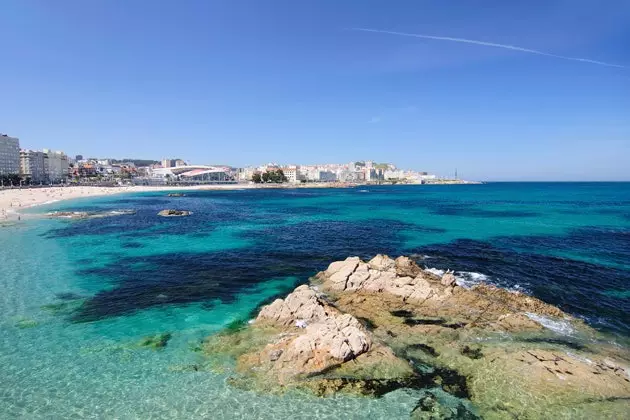 Plaža Riazor A Coruña