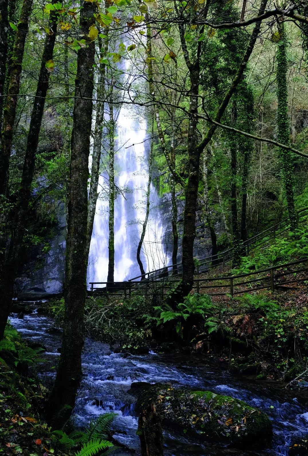 Vízesés vagy Fervenza de Fonsagrada Galicia