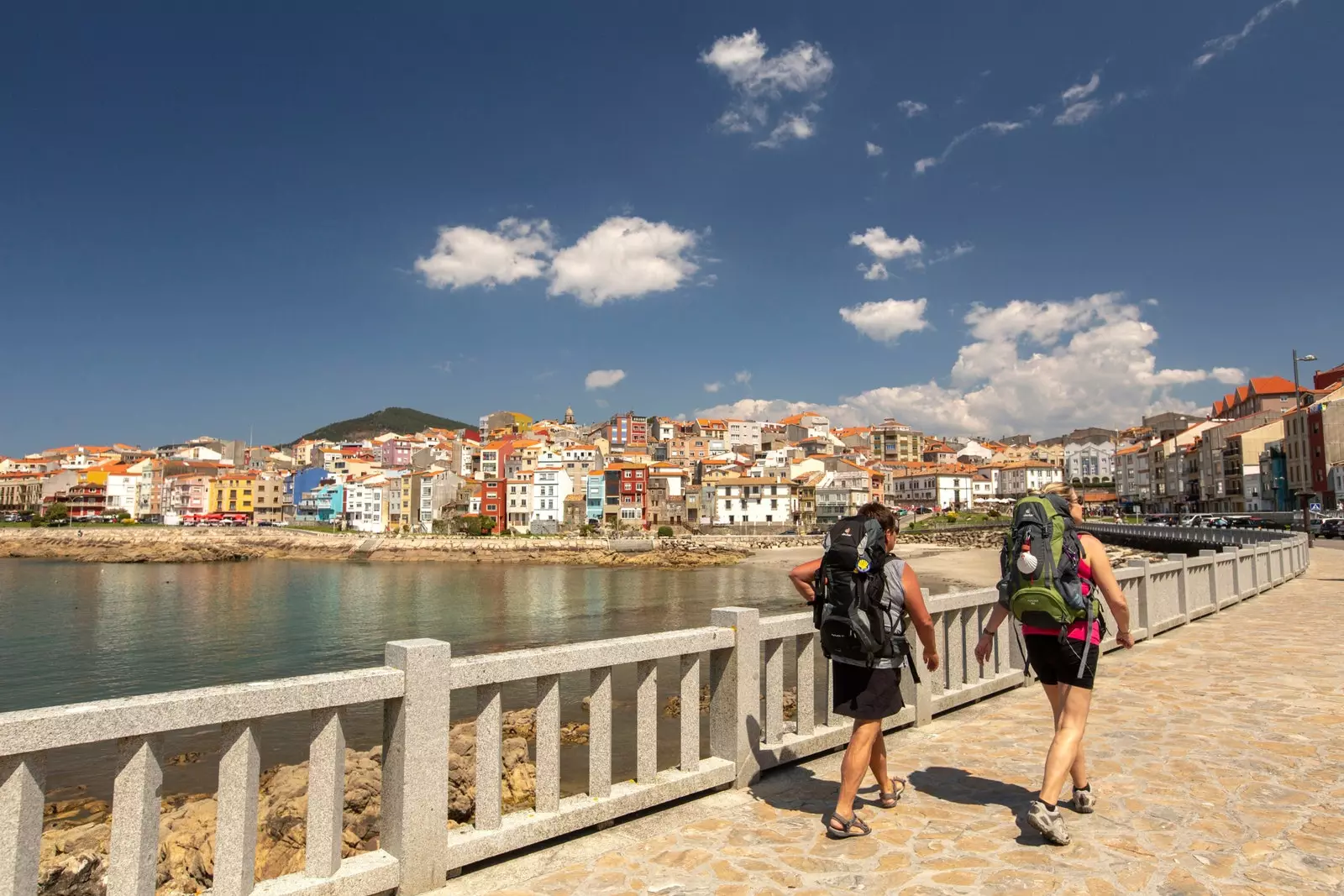 A Guarda the fishing village through which the Camino Portugus passes.