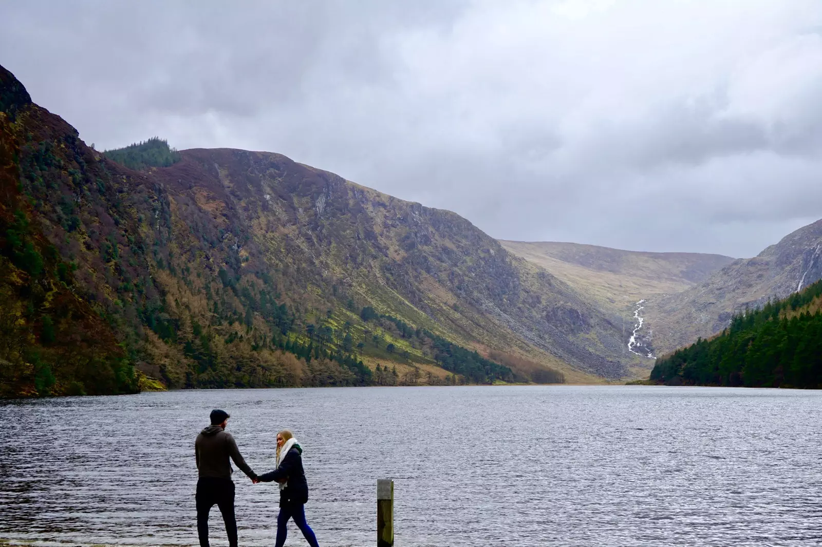 Upper Lake on Wicklow Mountainsin kansallispuiston tähti