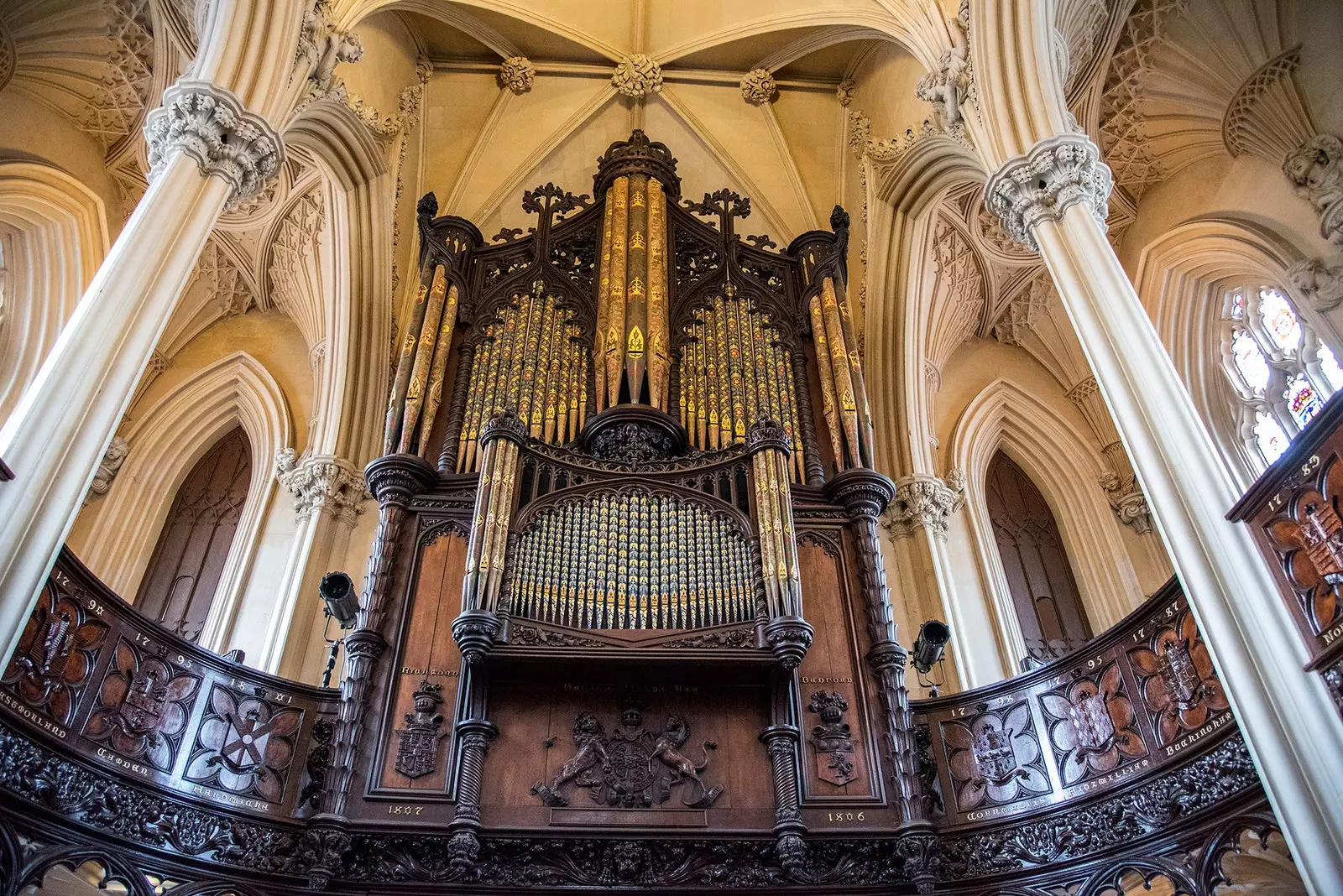 Chapel Royal katika Ngome ambapo Bram Stoker alifanya kazi huko Dublin