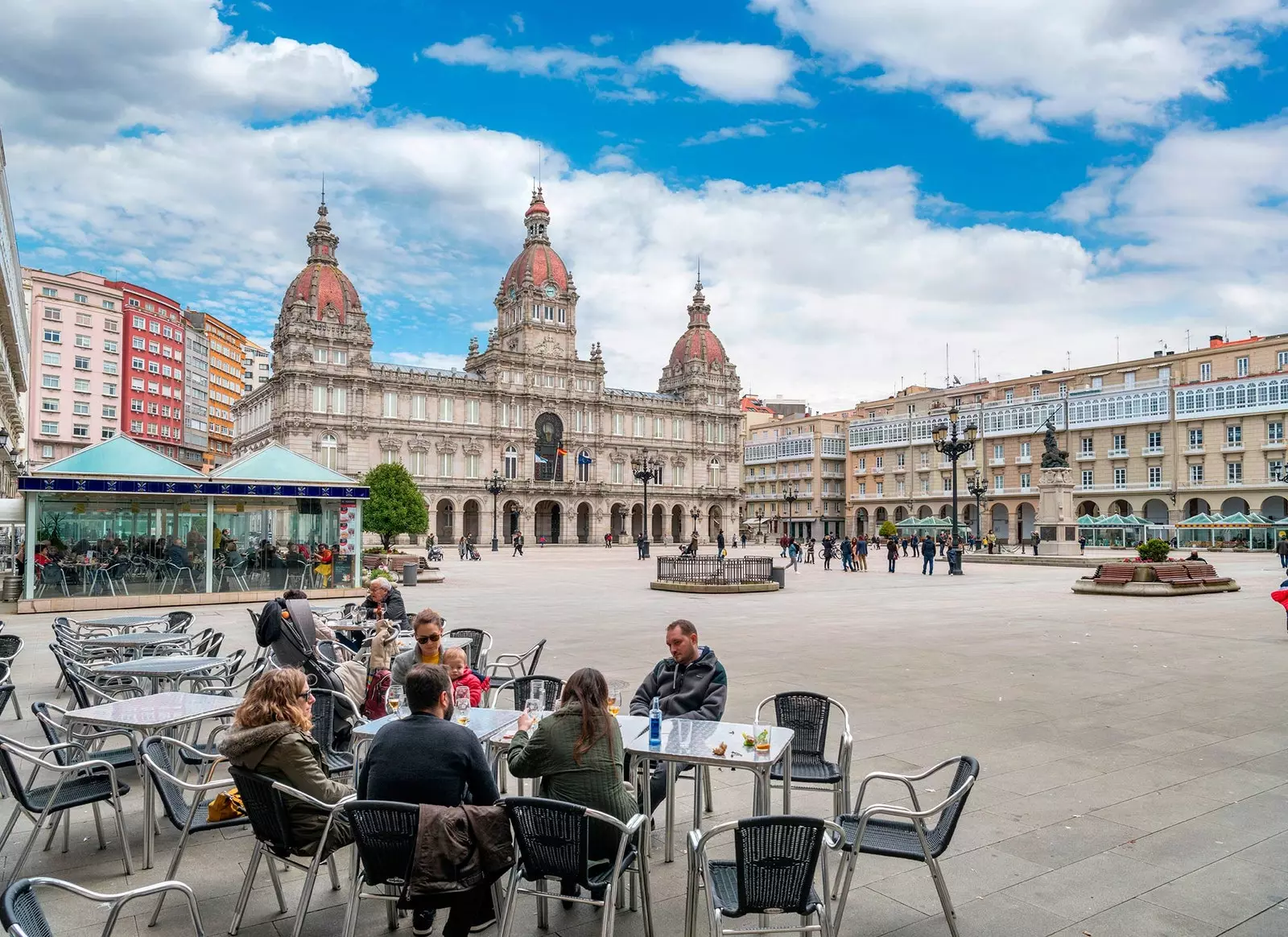 Náměstí Maria Pita v A Coruña