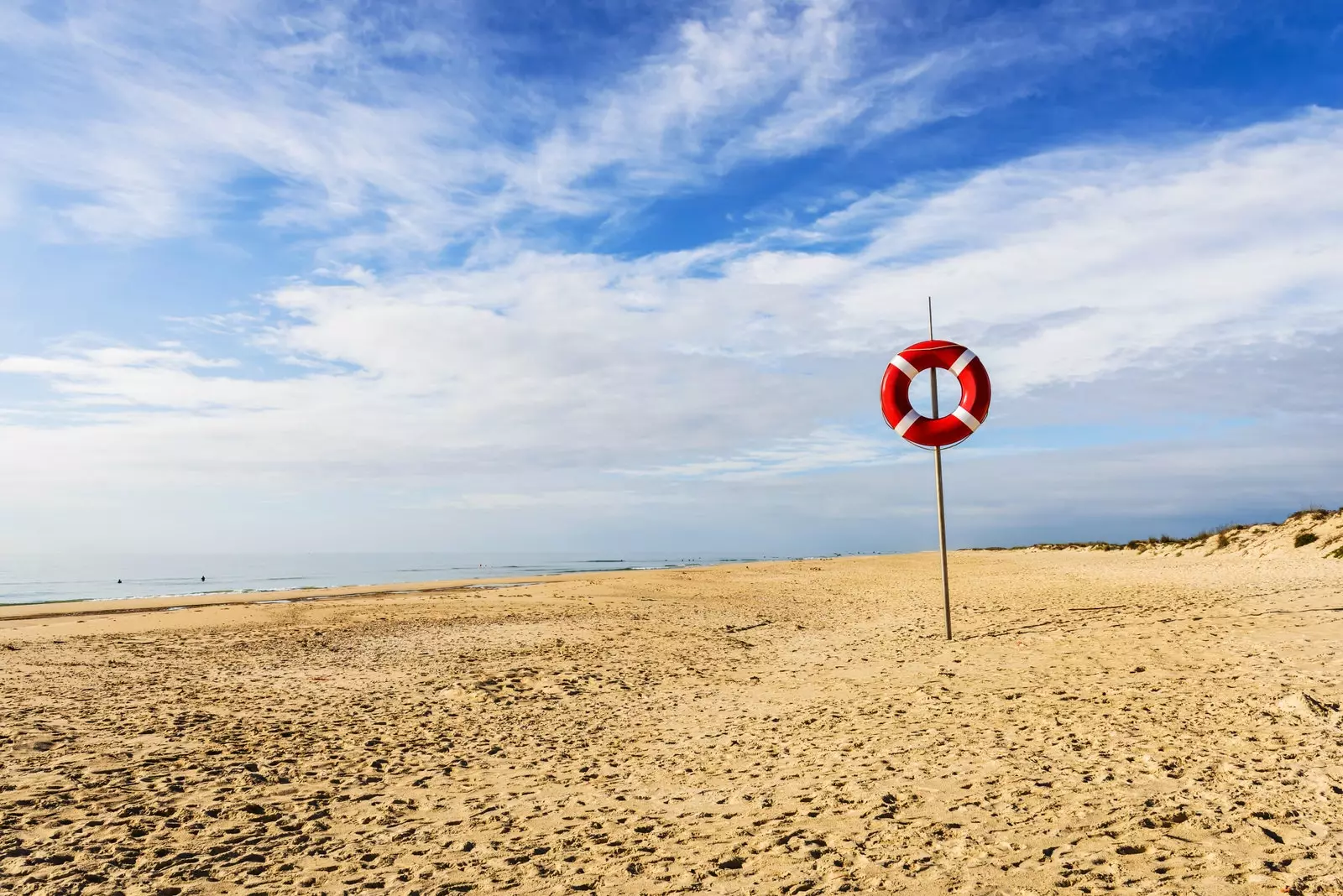 Pamätajte, že nudistická oblasť Praia do Barril nemá dozor ani služby.