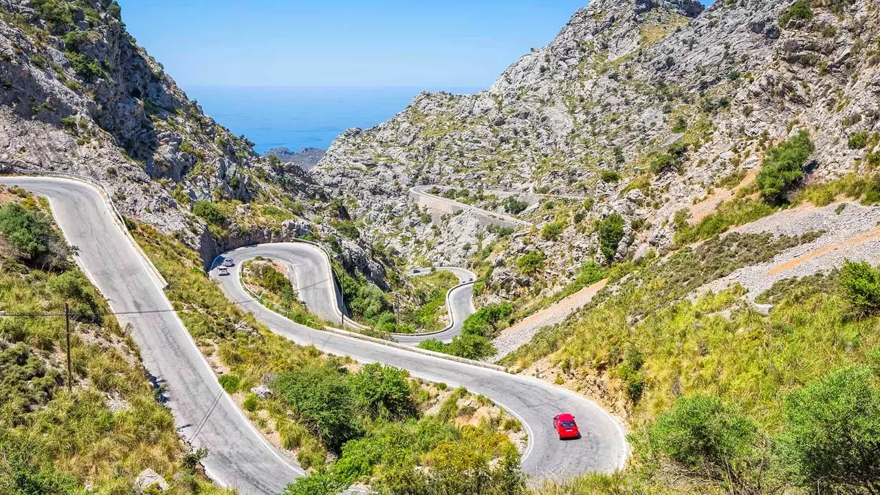 På en rute gennem Mallorca: vejen til Sa Calobra