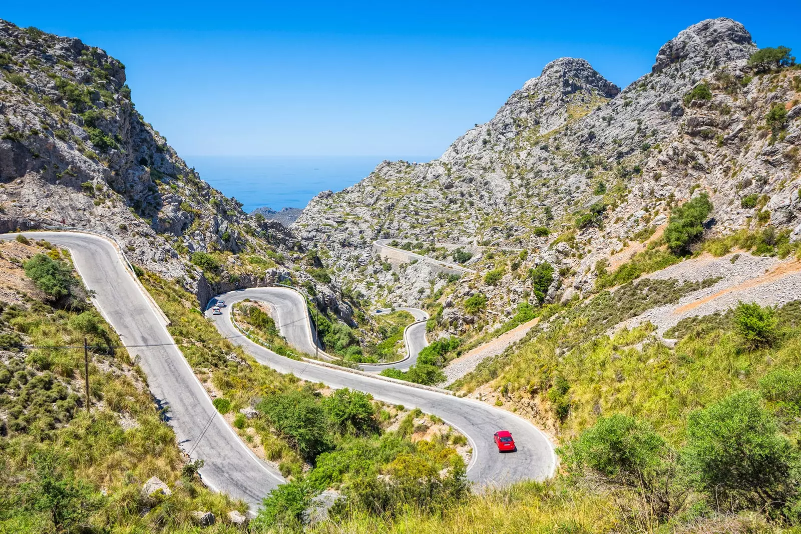 Jalan berliku di Sa Calobra