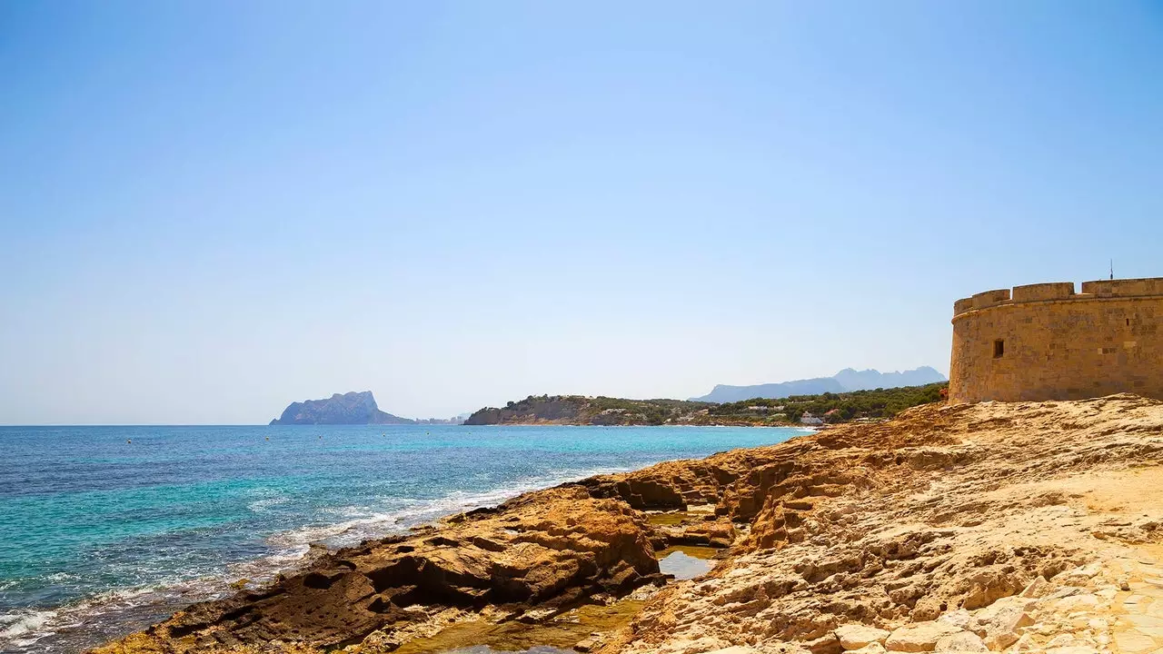 Moraira, Alicante rannikul on endiselt saladusi