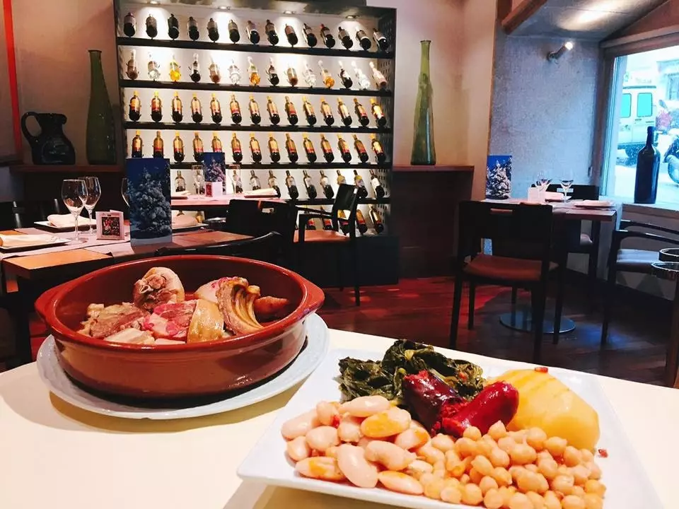 Cocido de Lalín på Sanxenxo Restaurant i Madrid