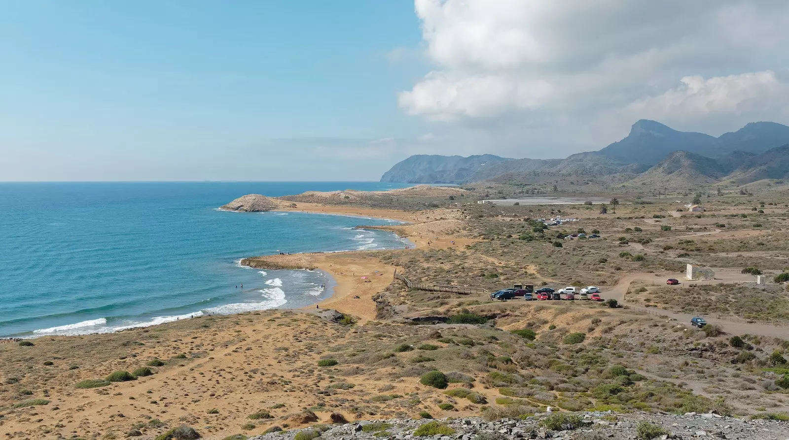 Plaže park Calblanque Murcia