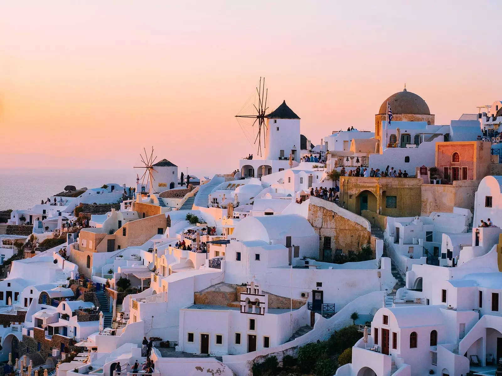 Oia sziget, Santorini Görögország