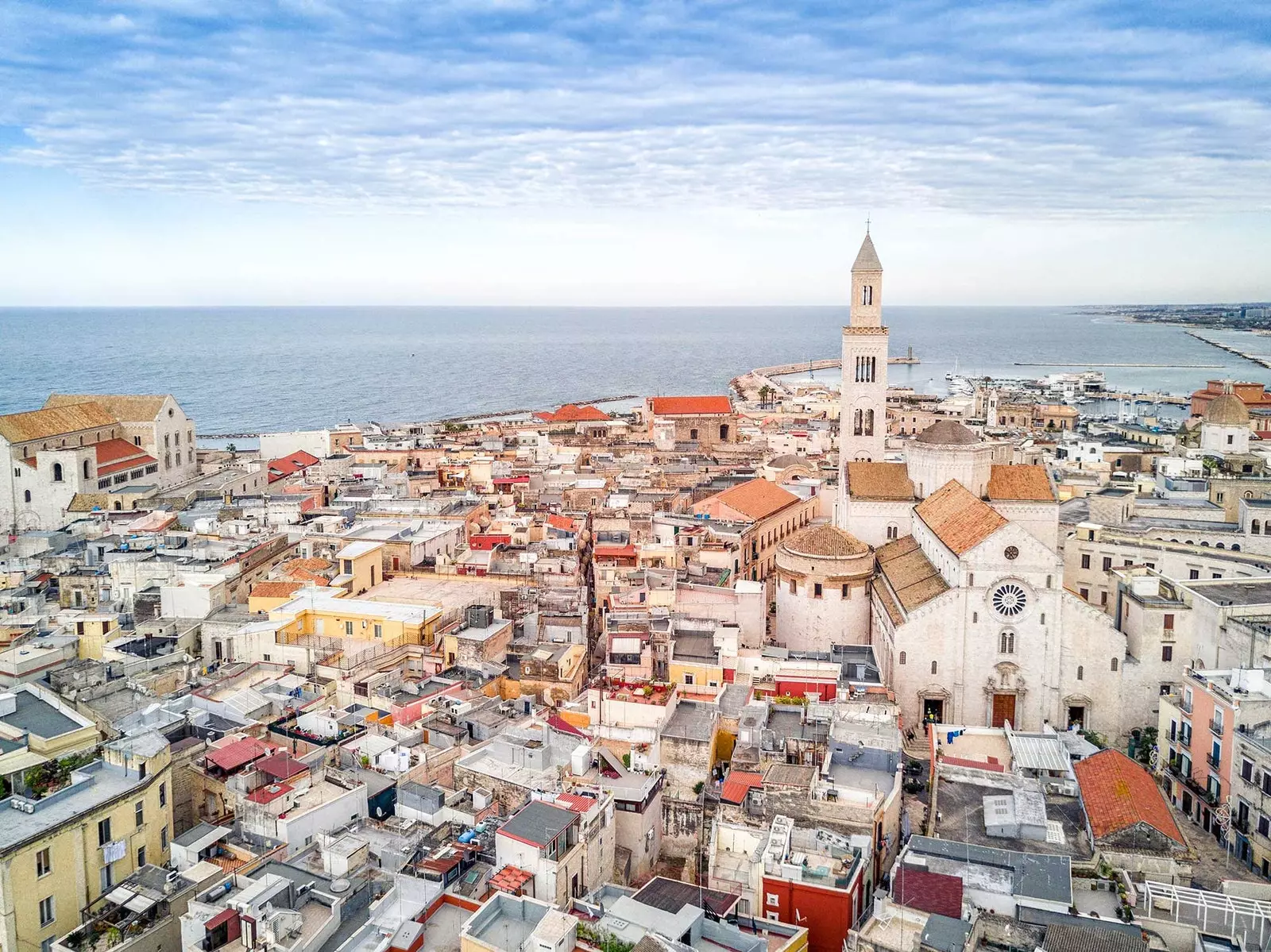 Panorama von Bari Apulien