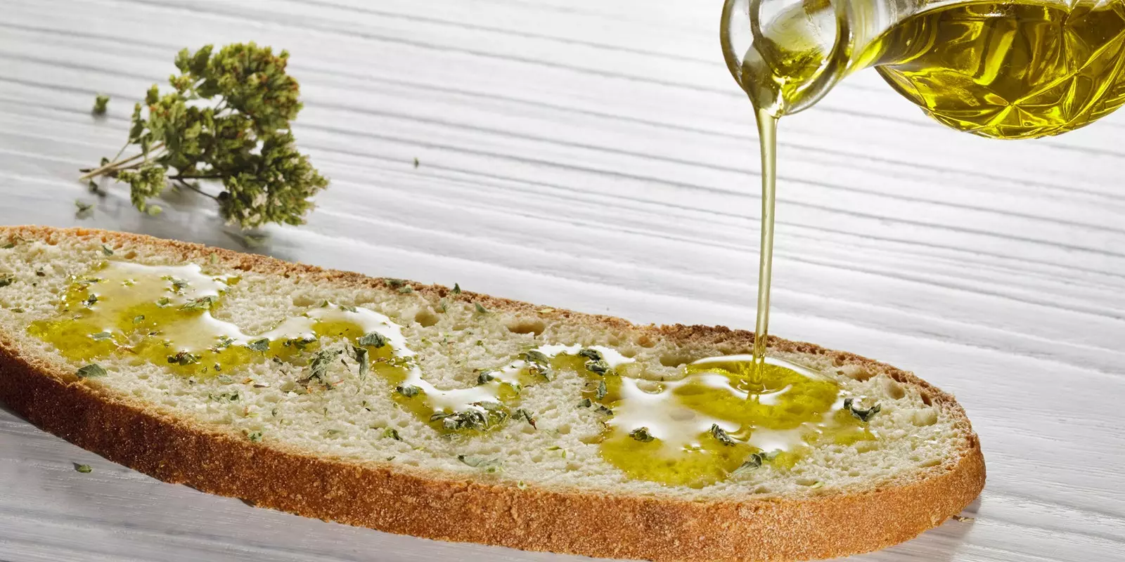 Pane con olio niente può renderci più felici