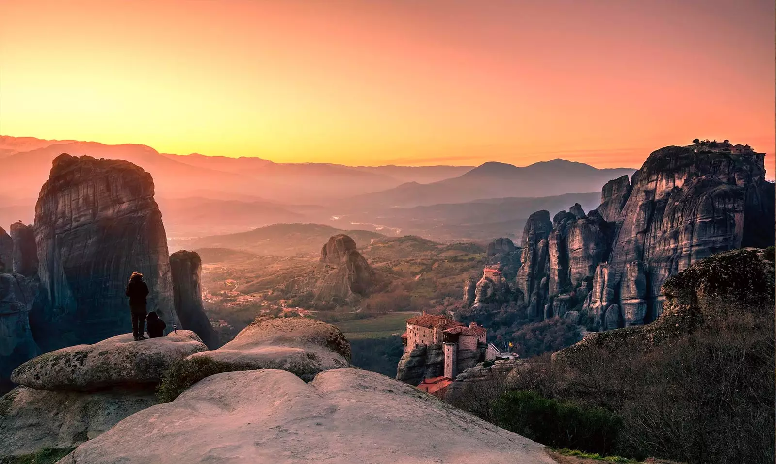 Meteora neopakovatelná krajina