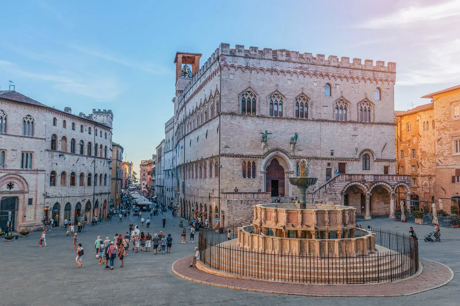 Piazza IV Novembre di Perugia