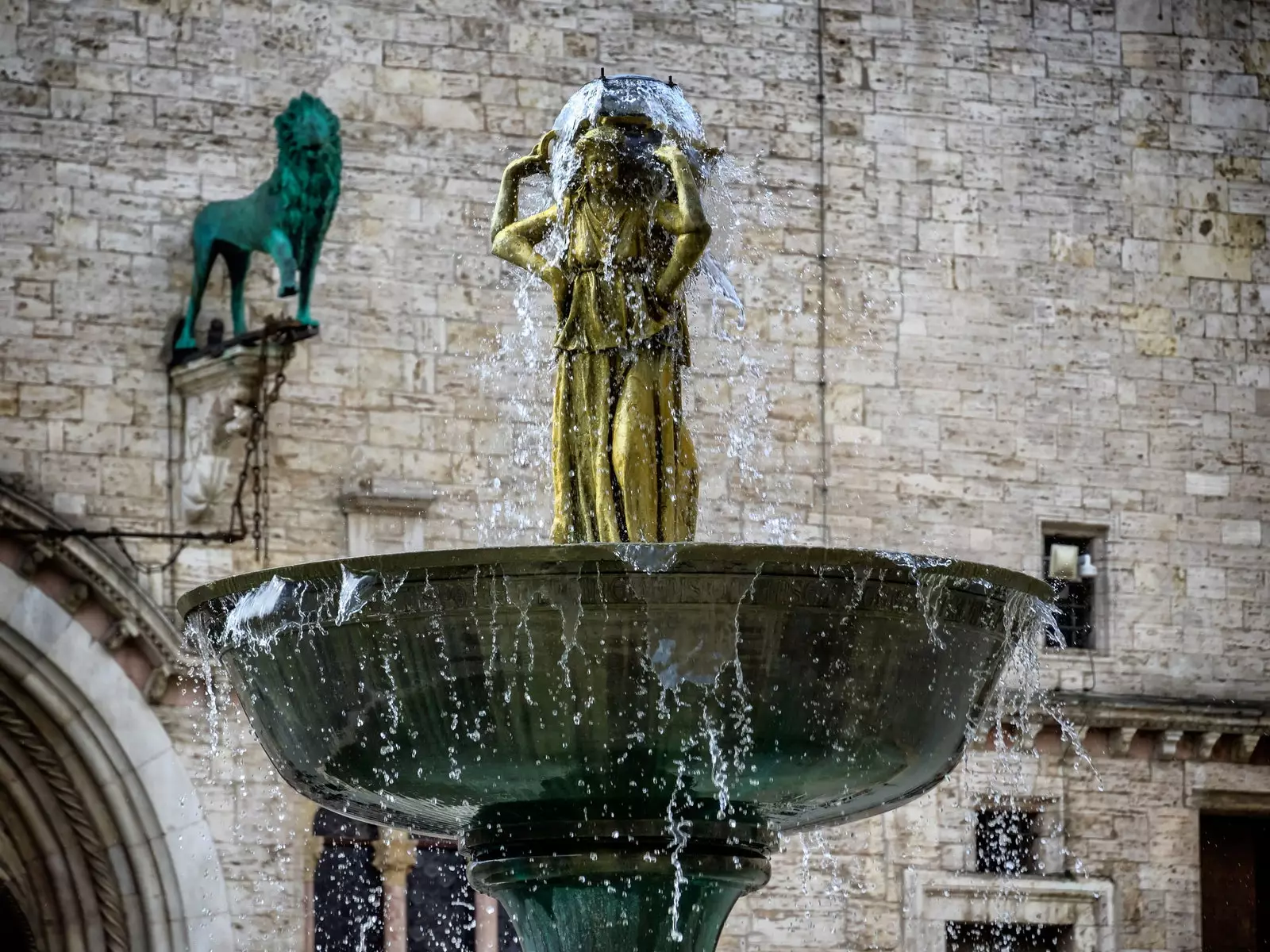 Fountain Maggiore zu Perugia