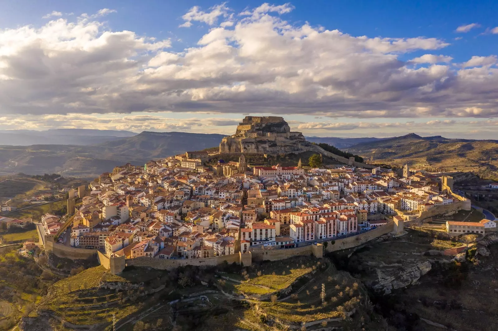 Morella, middelalderbyen i det indre af Castellón, der er en tur til fortiden