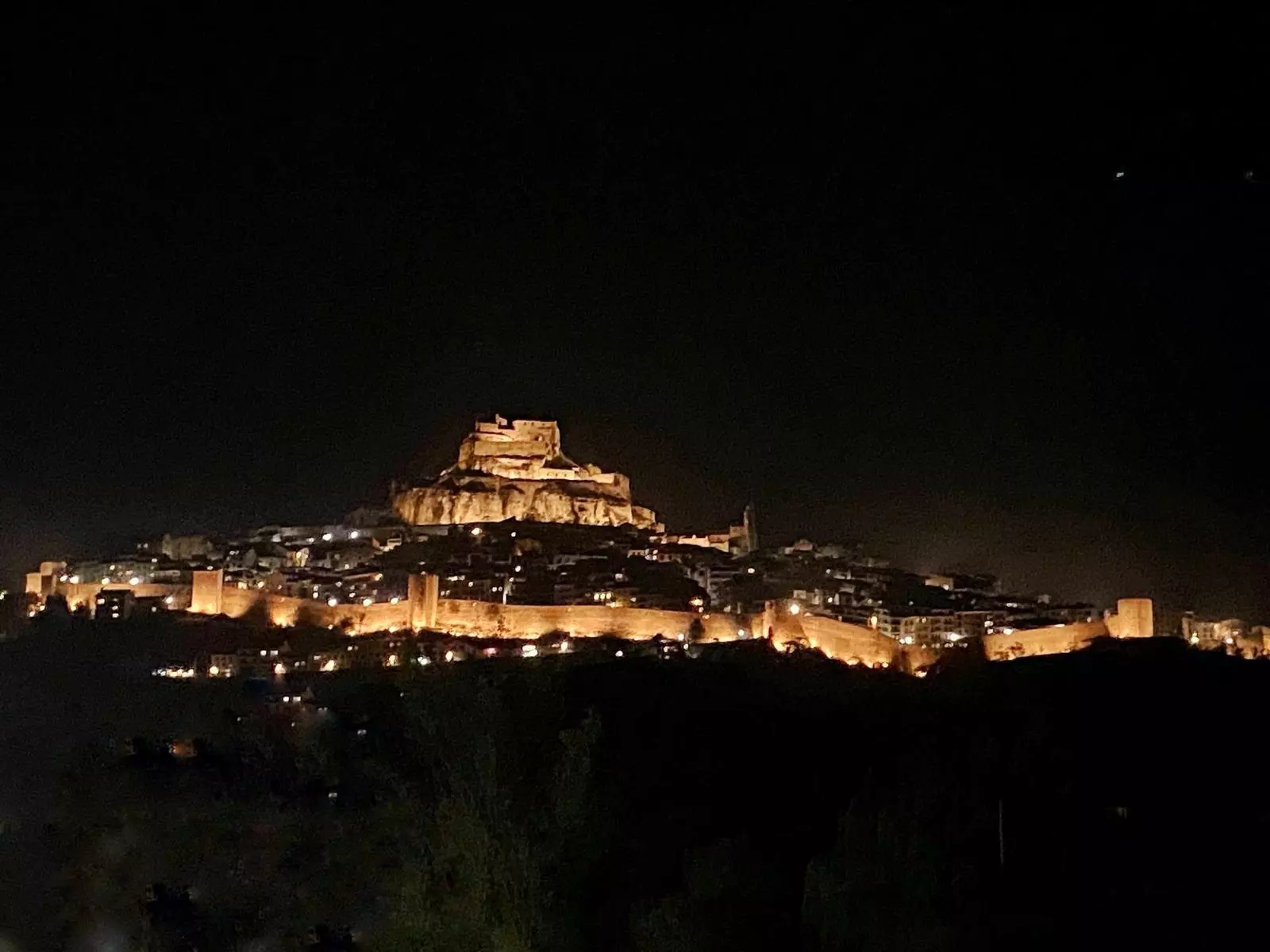 Morella di malam hari