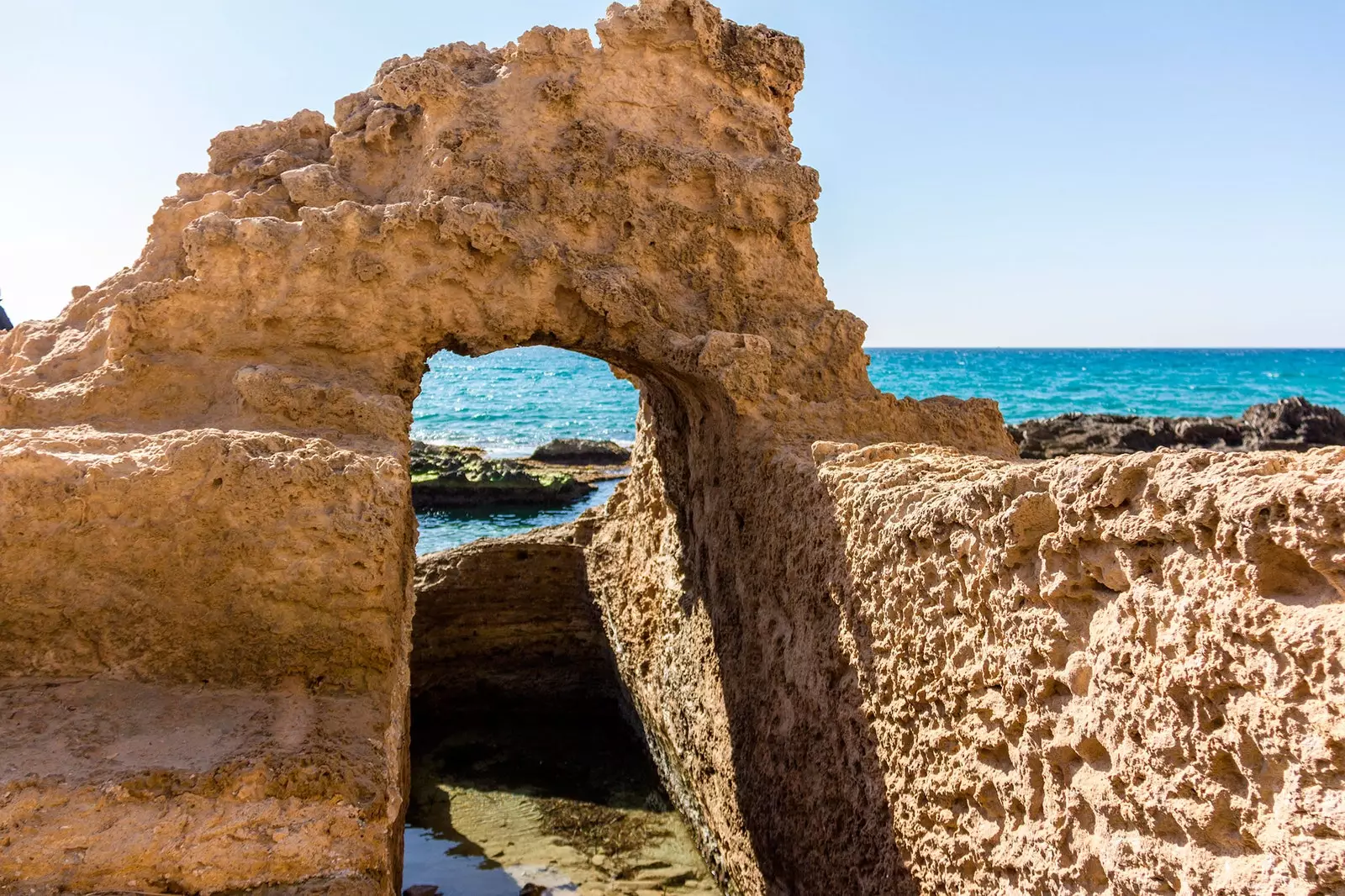 Runtuhan Rom di Baths of the Queen