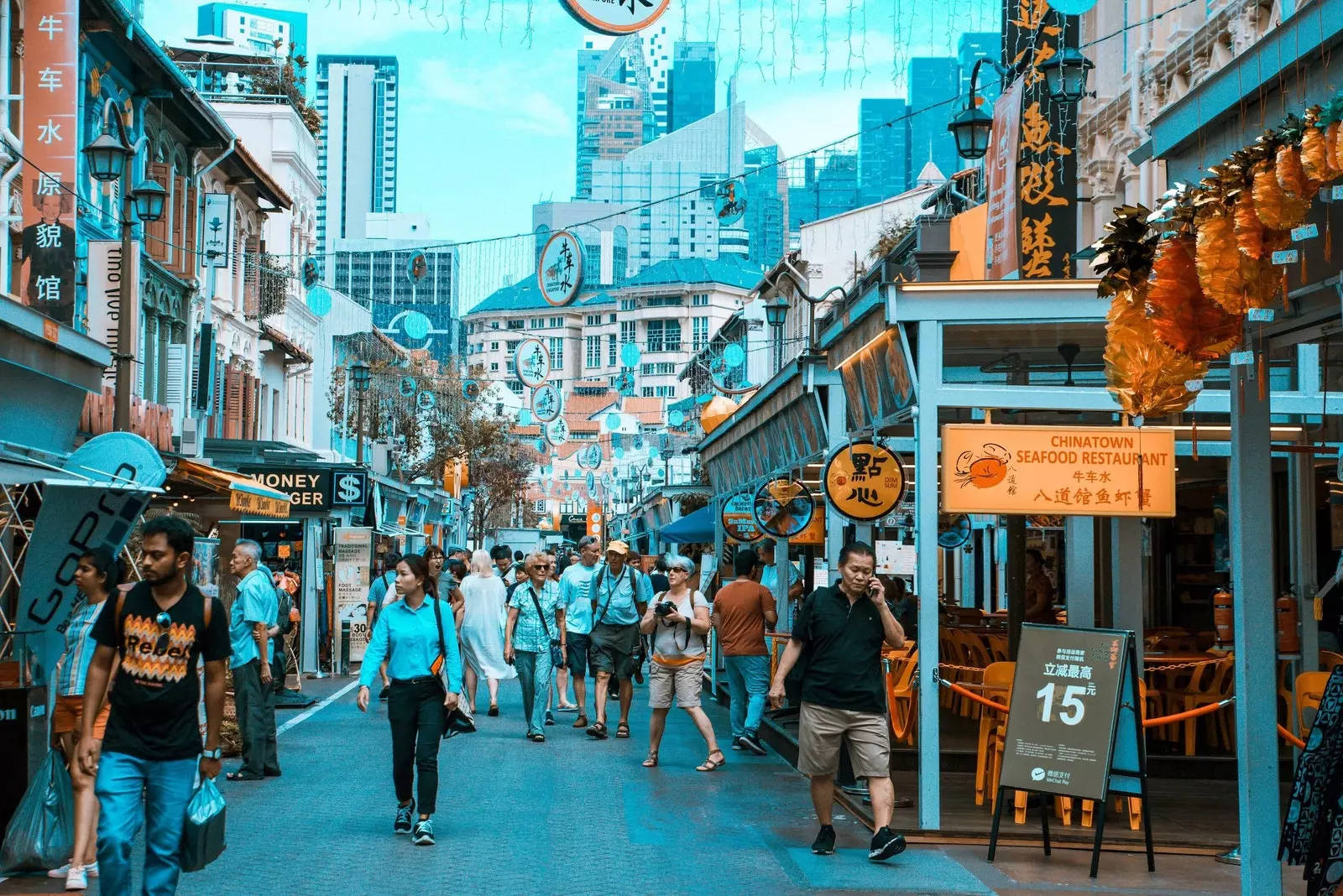 Chinatown em Singapura