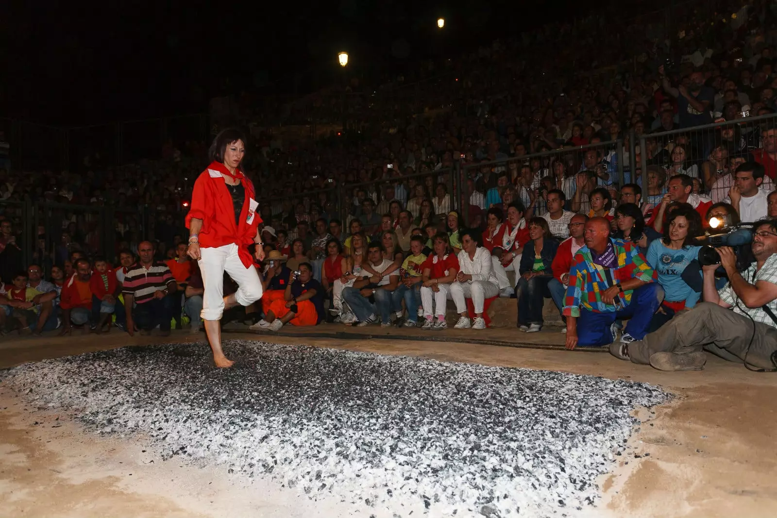 De Passage of Fire in San Pedro Marnique.