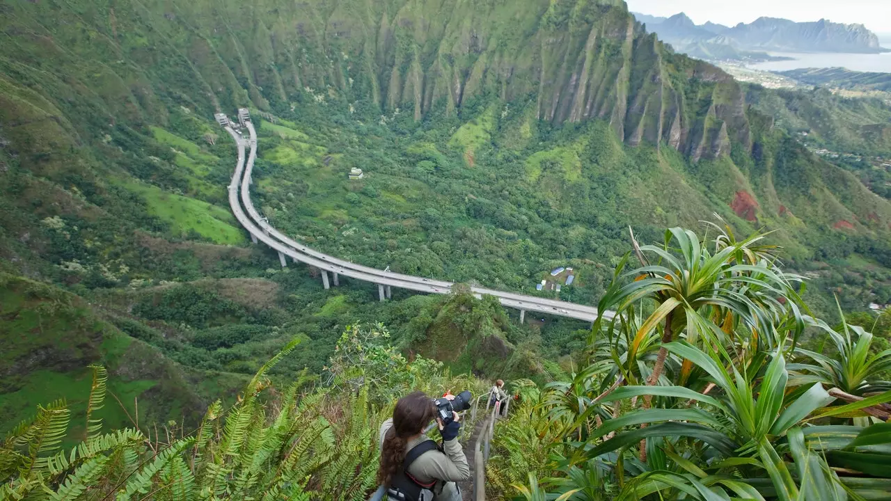 A është fundi i 'Shkallëve në Parajsë' të Haikut në Hawaii?