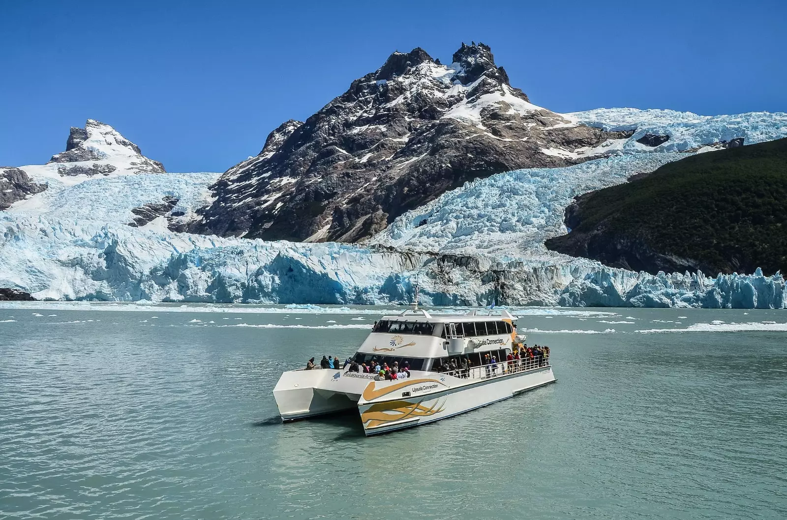 Spegazzini Gletscher Navigatioun