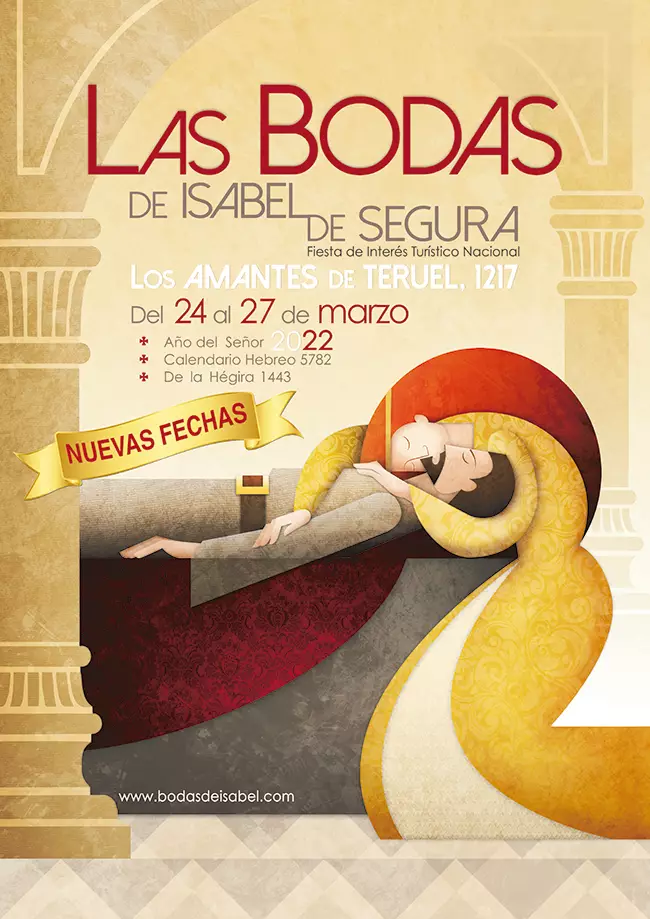 Affiche Les Noces d'Isabel Teruel.