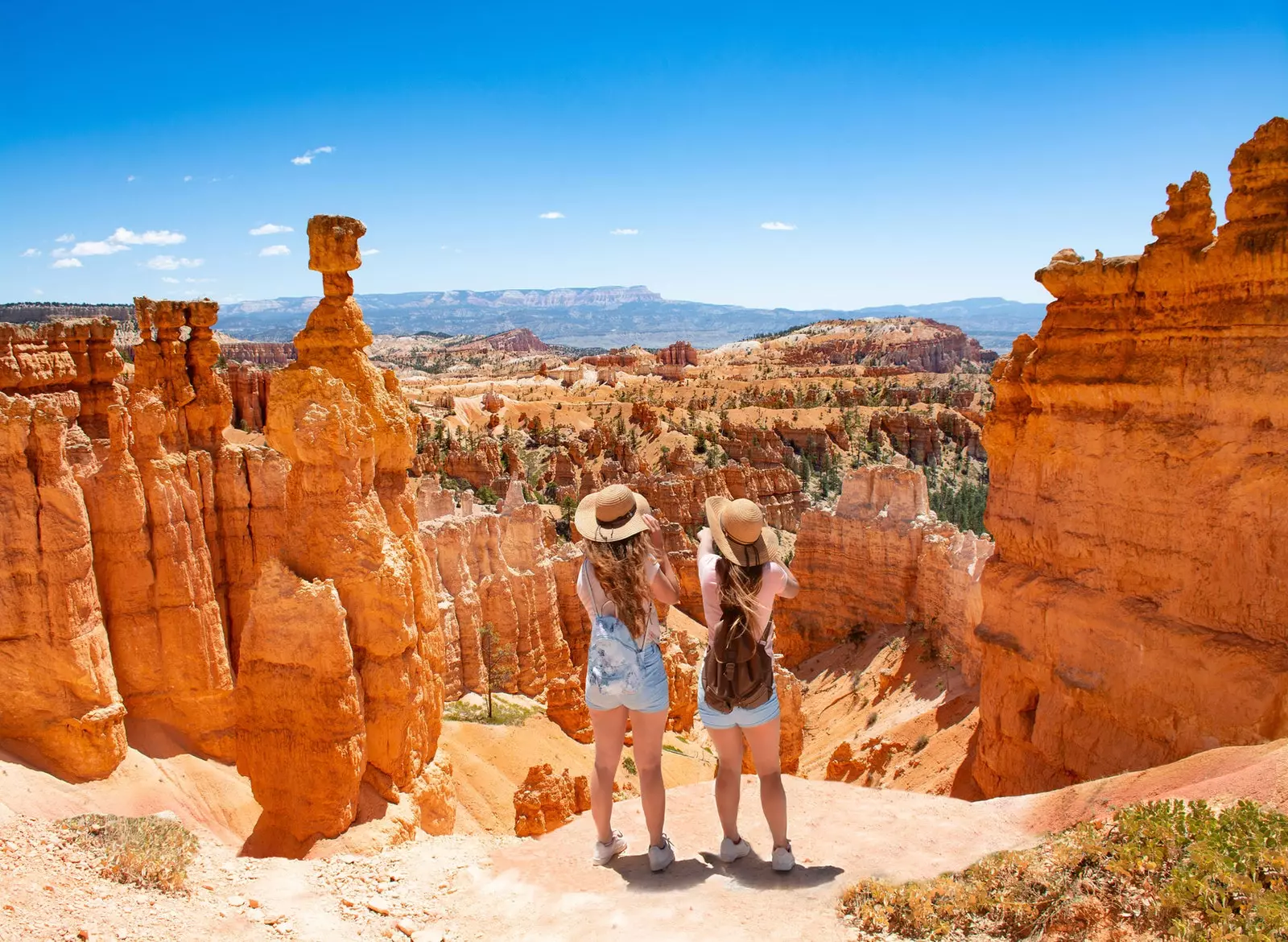 Topo do Bryce Canyon.