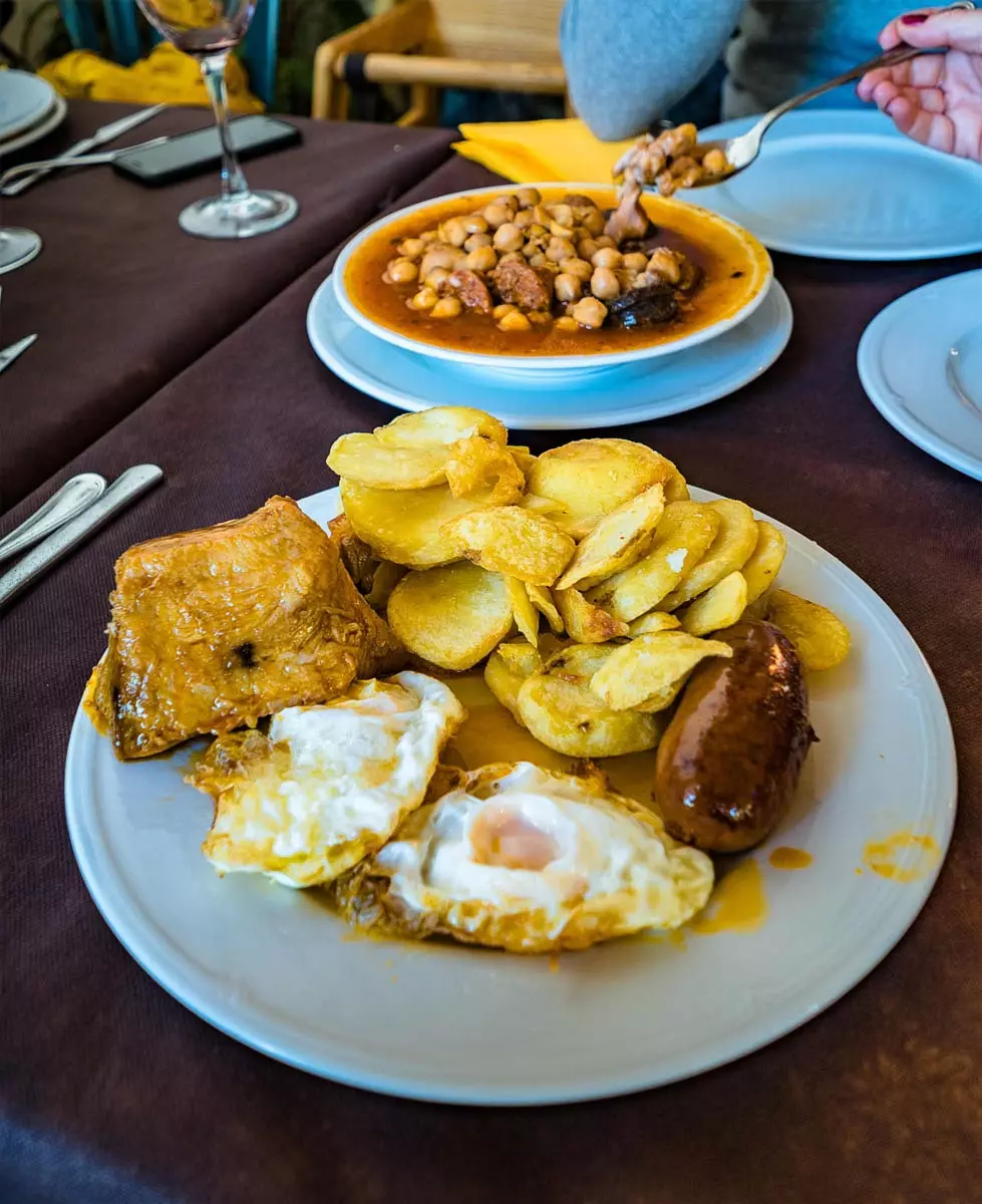 gerecht uit de bergen van malaga