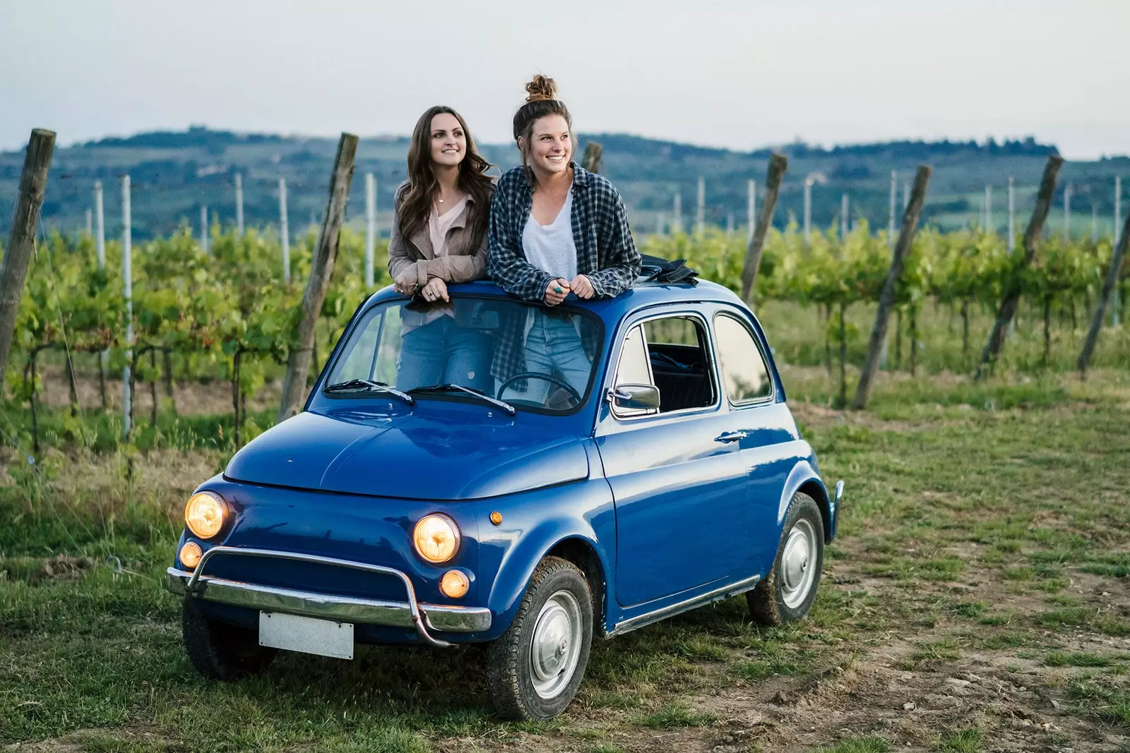 Z avtom skozi Ribera del Duero, pot med vinogradi od Valladolida do Arande